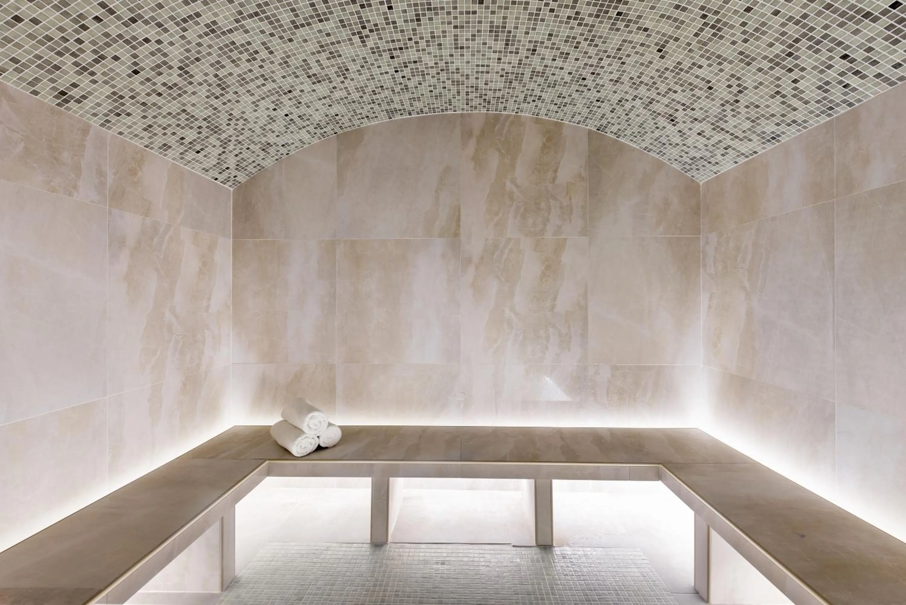 Steam room in Philoxenia Hotel