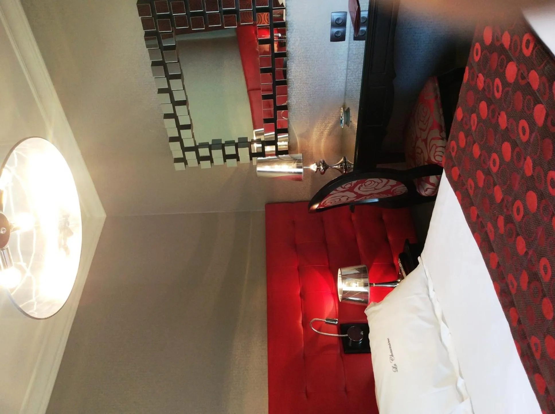 Bedroom, Bed in Hotel La Chaumiere