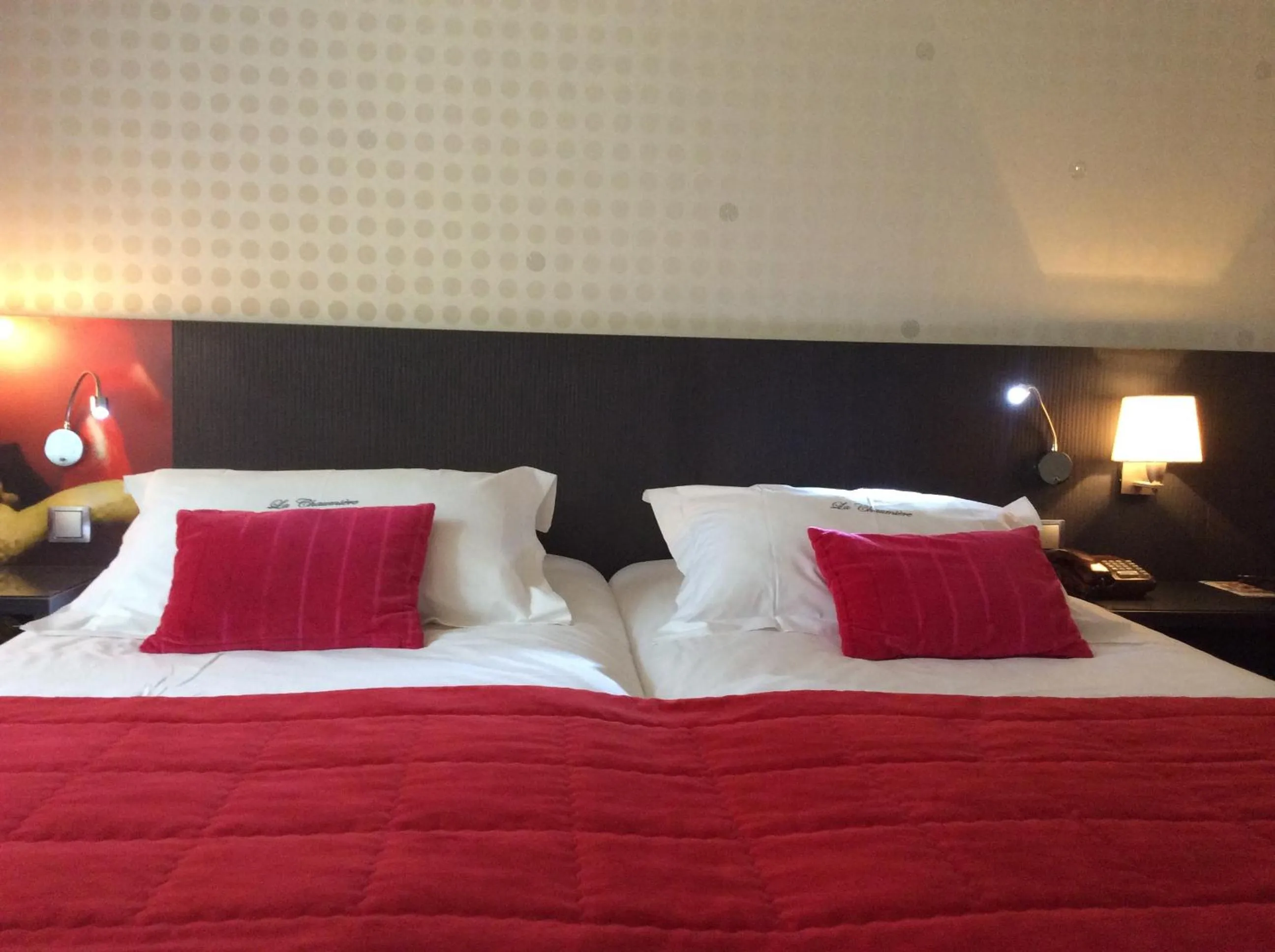 Bedroom, Bed in Hotel La Chaumiere