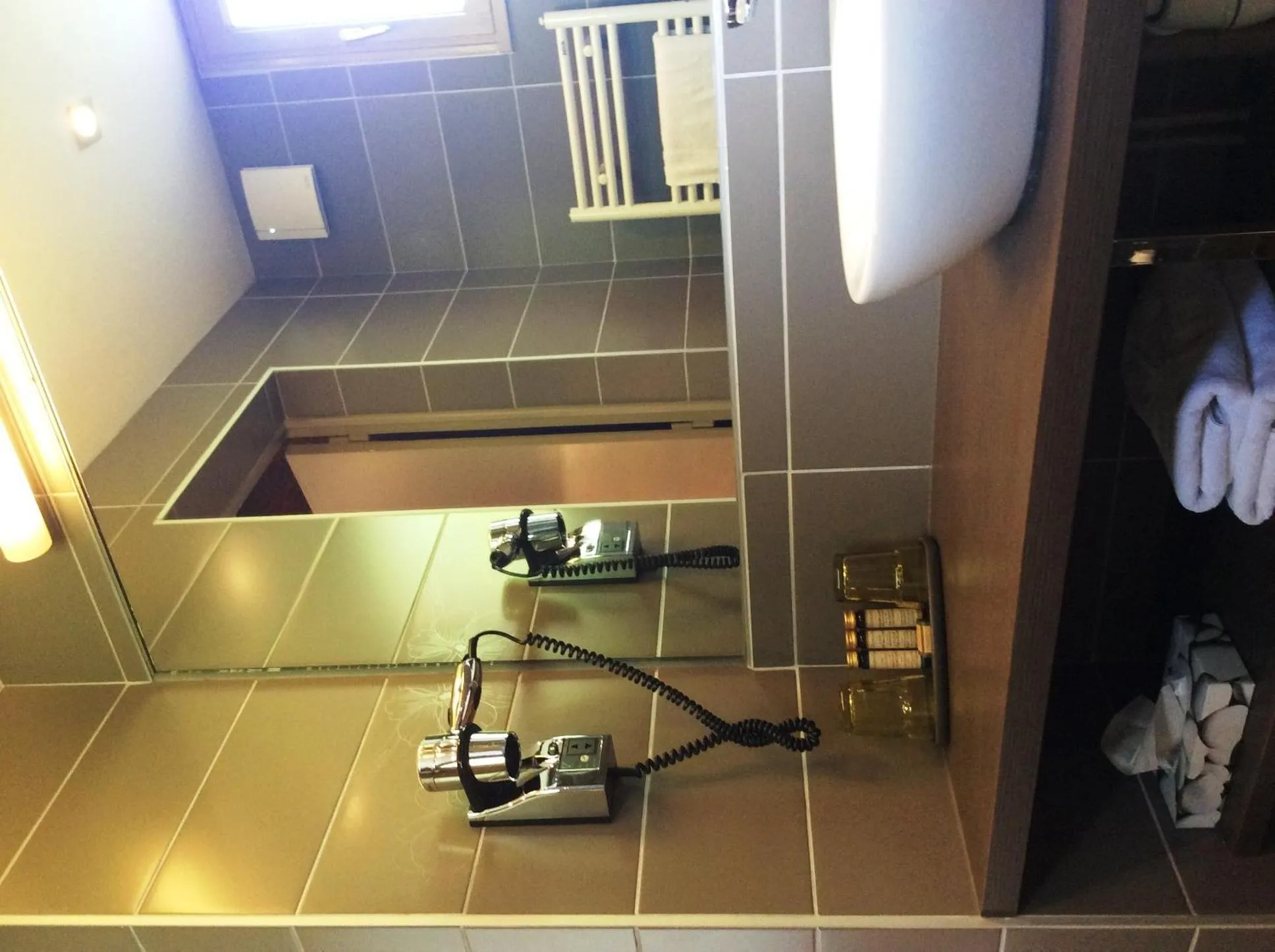 Bathroom in Hotel La Chaumiere