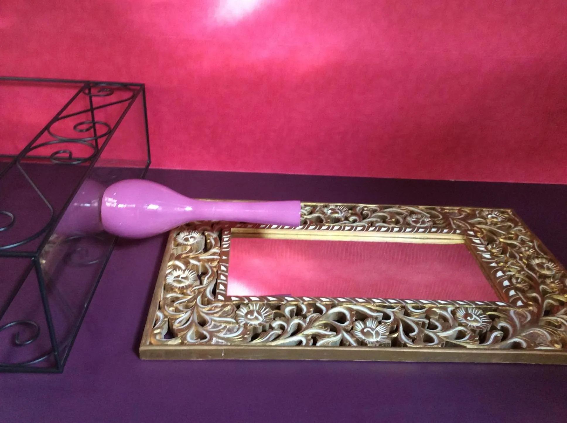 Decorative detail in Hotel La Chaumiere