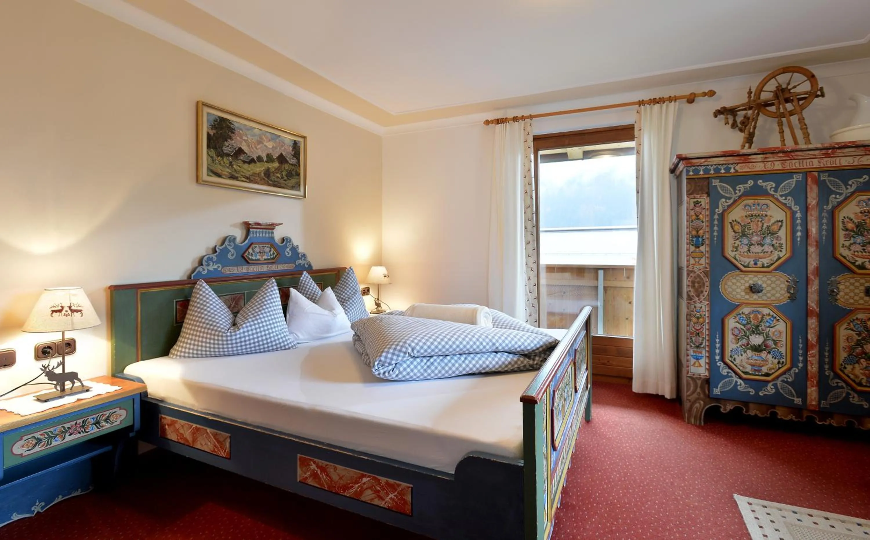 Photo of the whole room, Bed in Landhaus Kumbichl