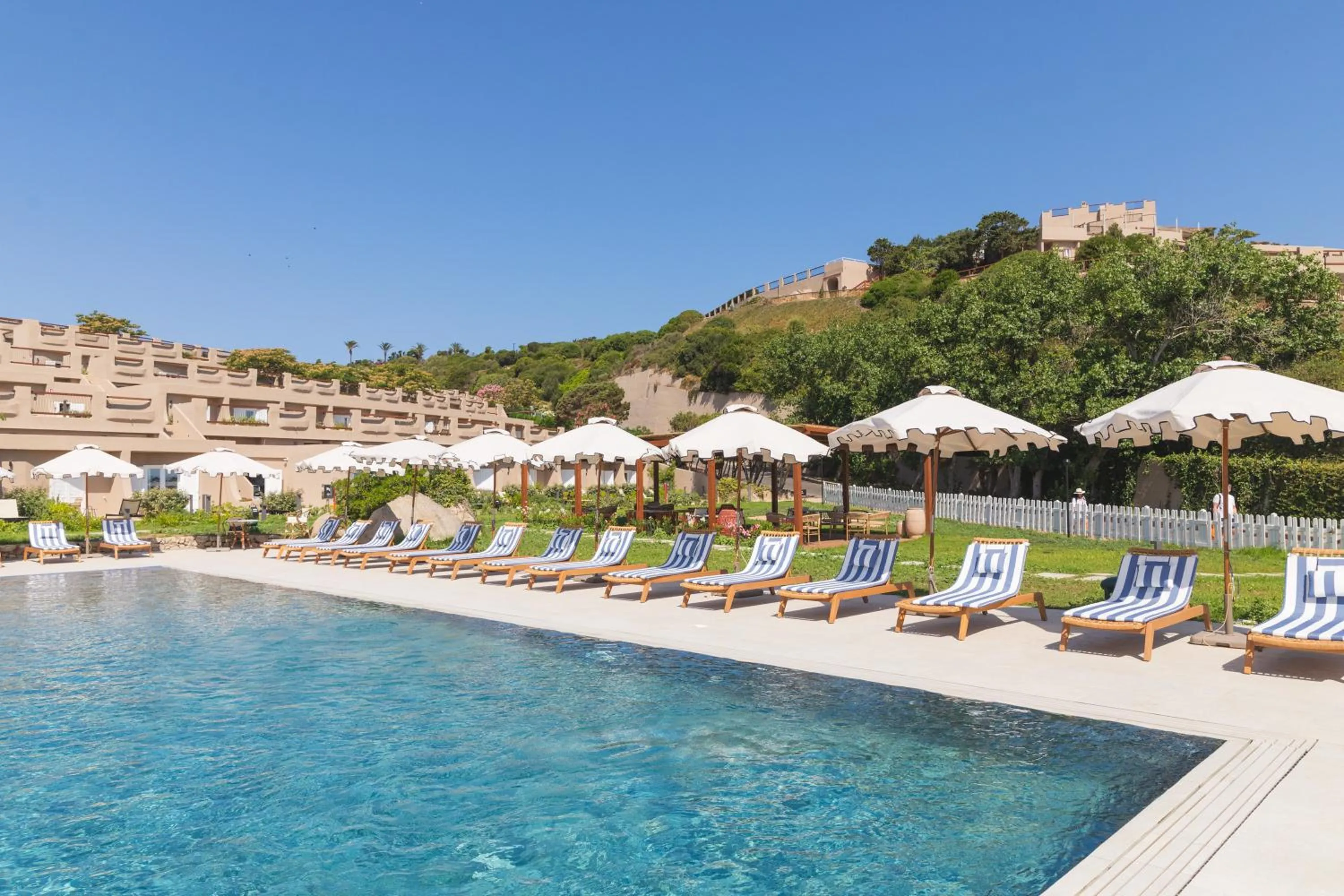 Swimming pool in Mangia's Sardinia Resort