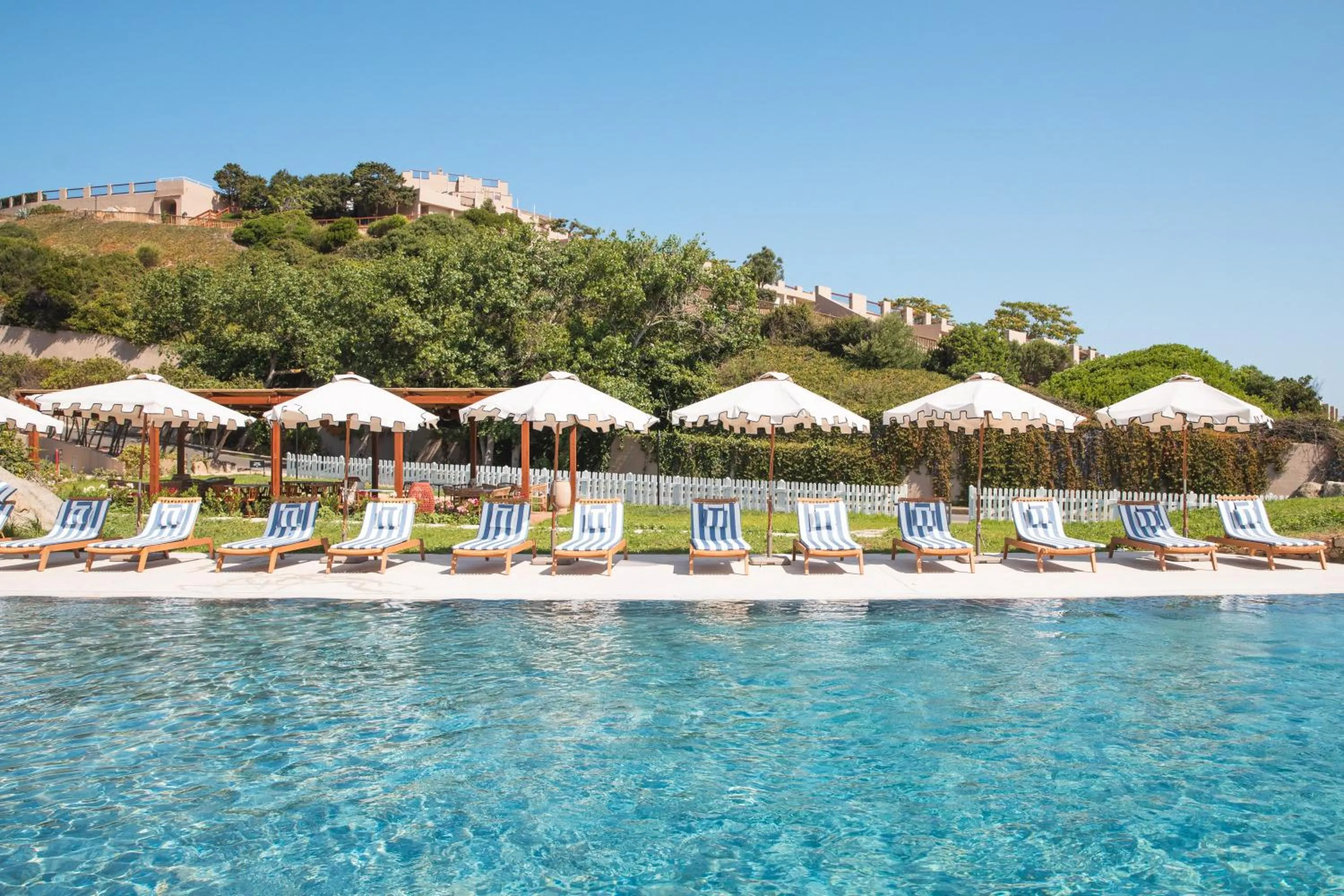 Swimming pool in Mangia's Sardinia Resort