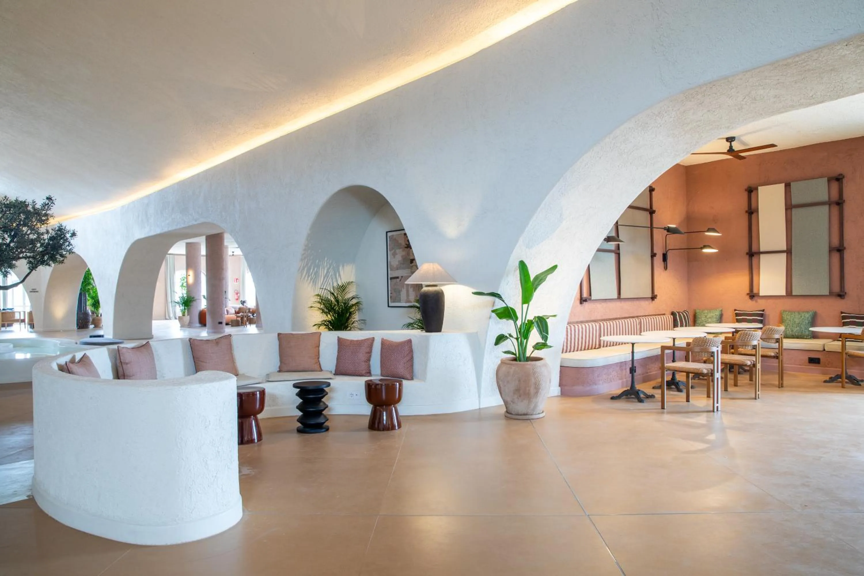 Lobby or reception in Mangia's Sardinia Resort