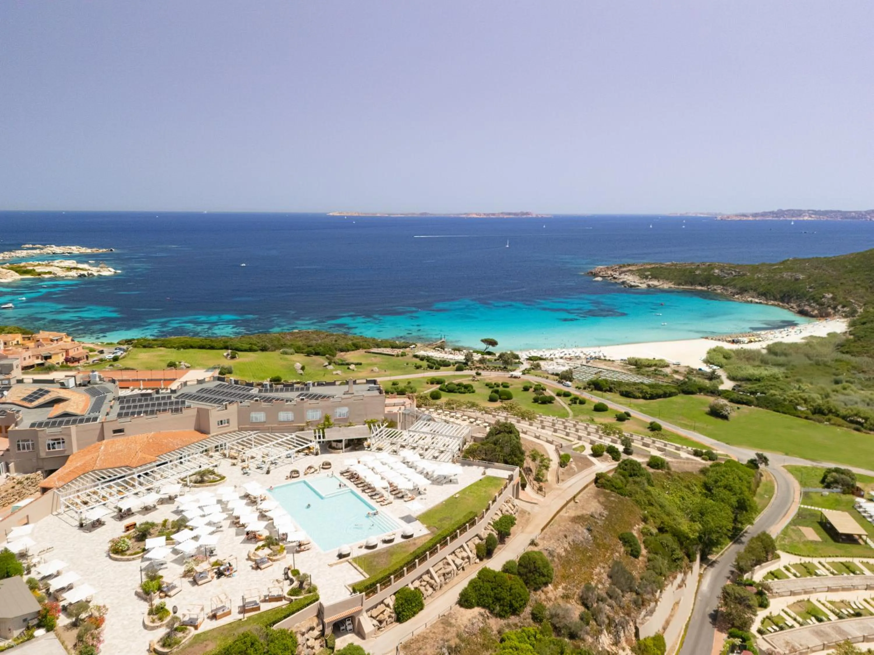 Bird's eye view in Mangia's Sardinia Resort
