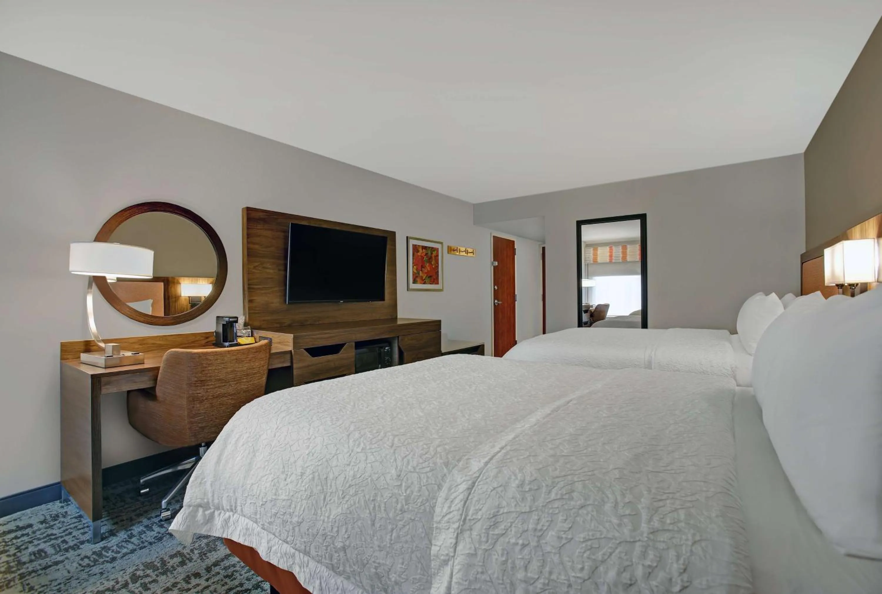 Bed in Hampton Inn Salisbury