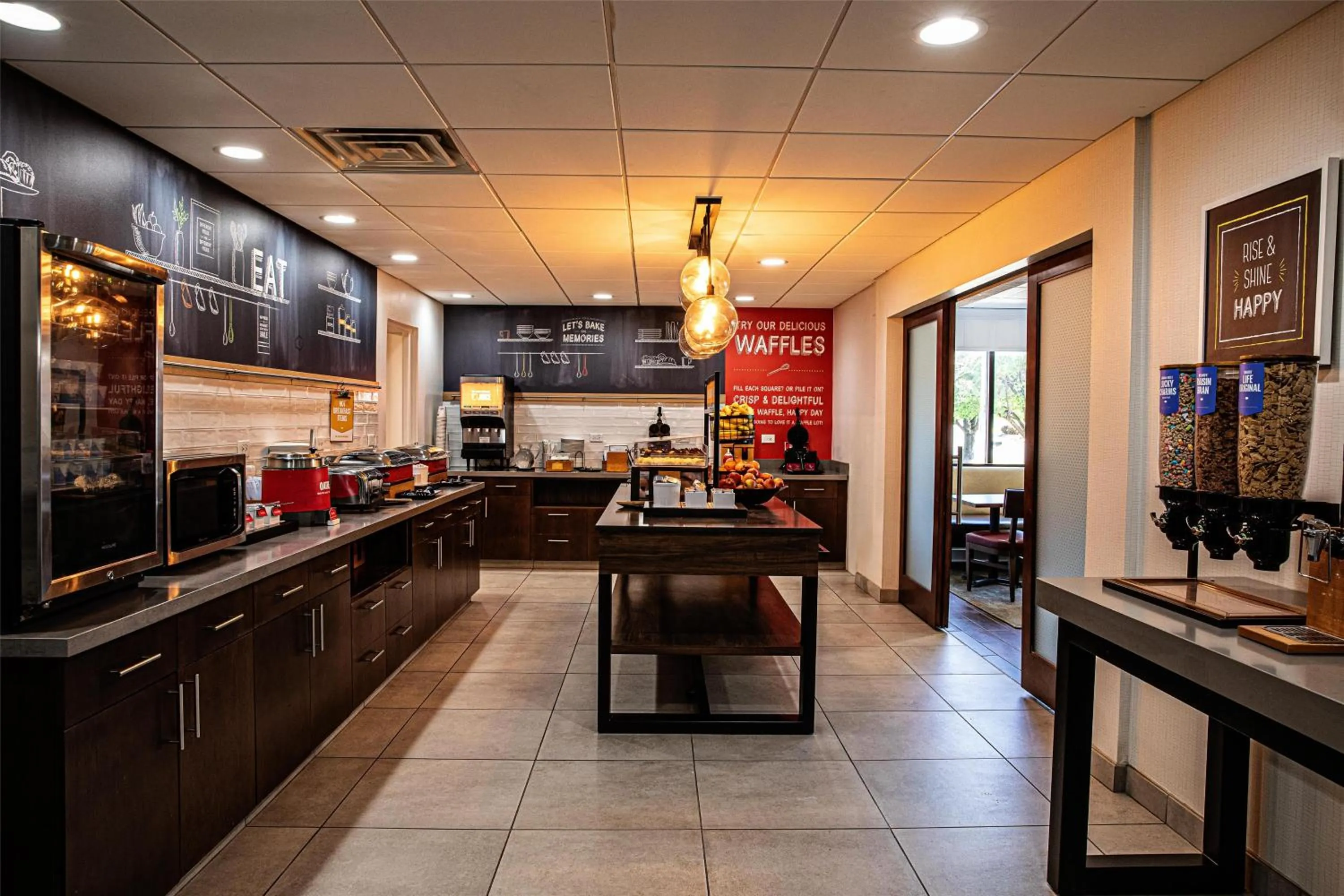 Breakfast in Hampton Inn Salisbury