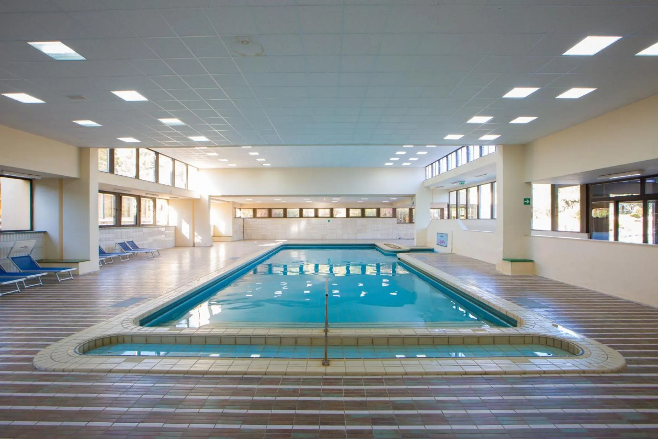 Swimming pool in MClub Lipari