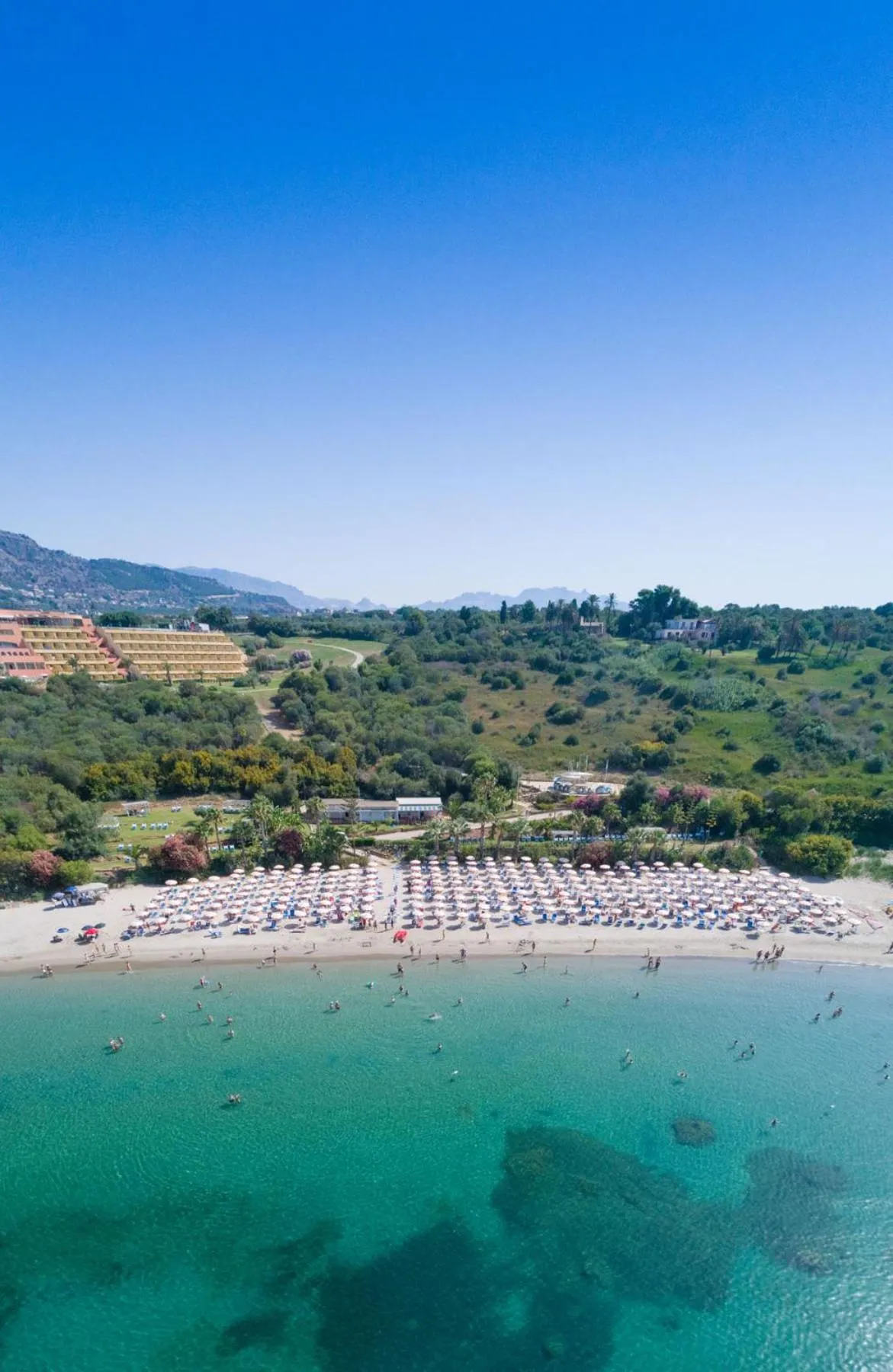 Sea view in MClub Lipari