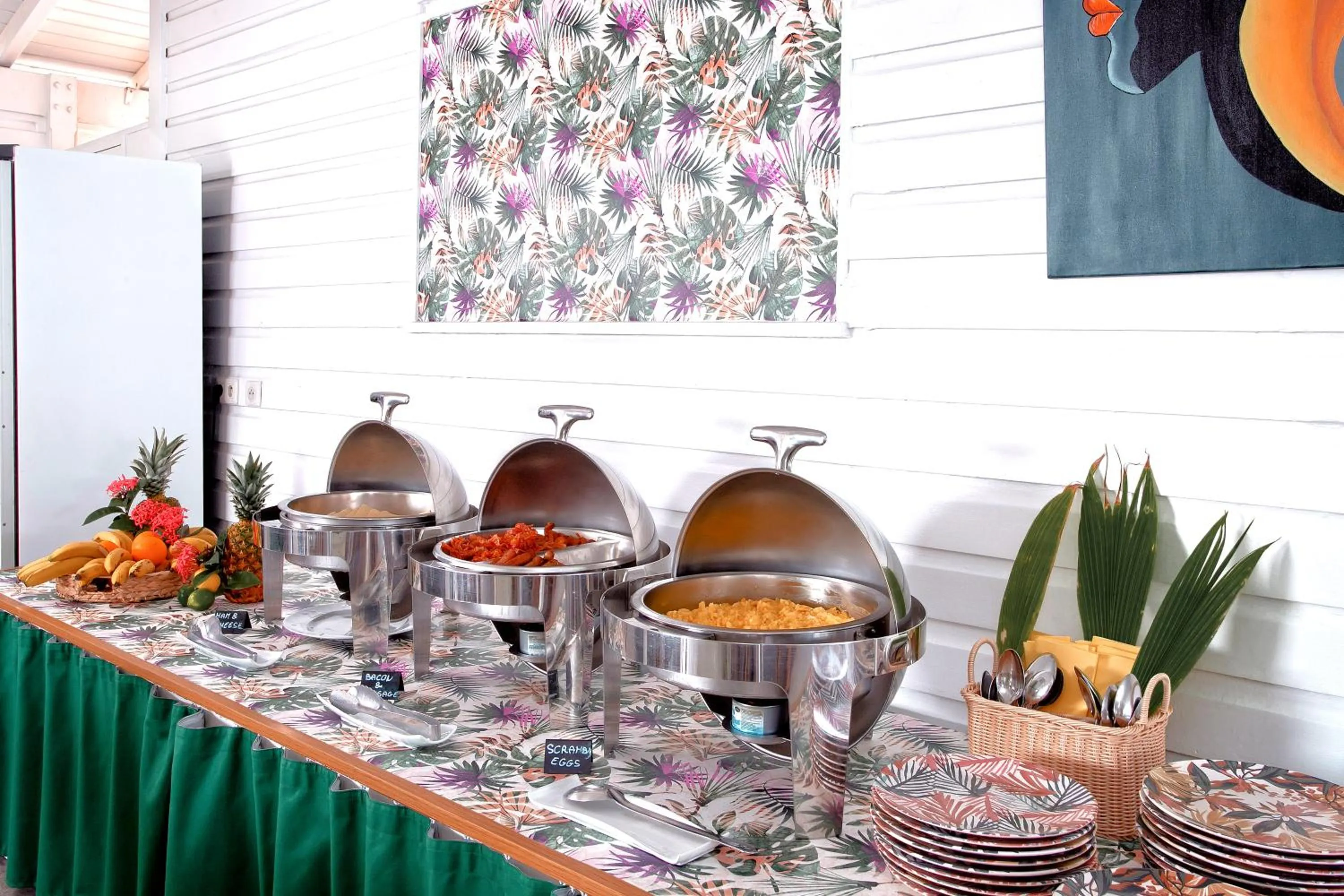 Breakfast in Hotel La Plantation