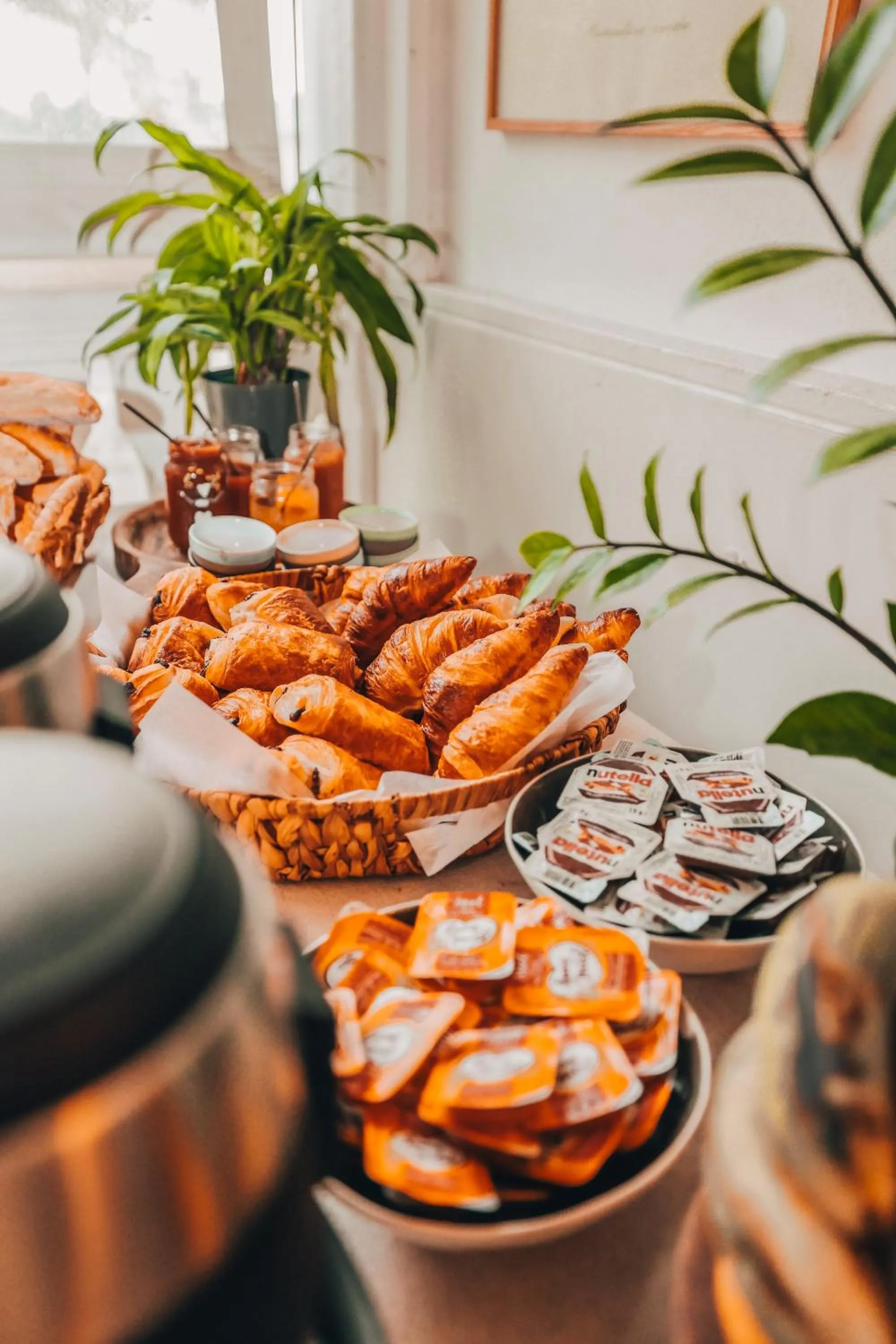 Buffet breakfast in Hotel La Plantation