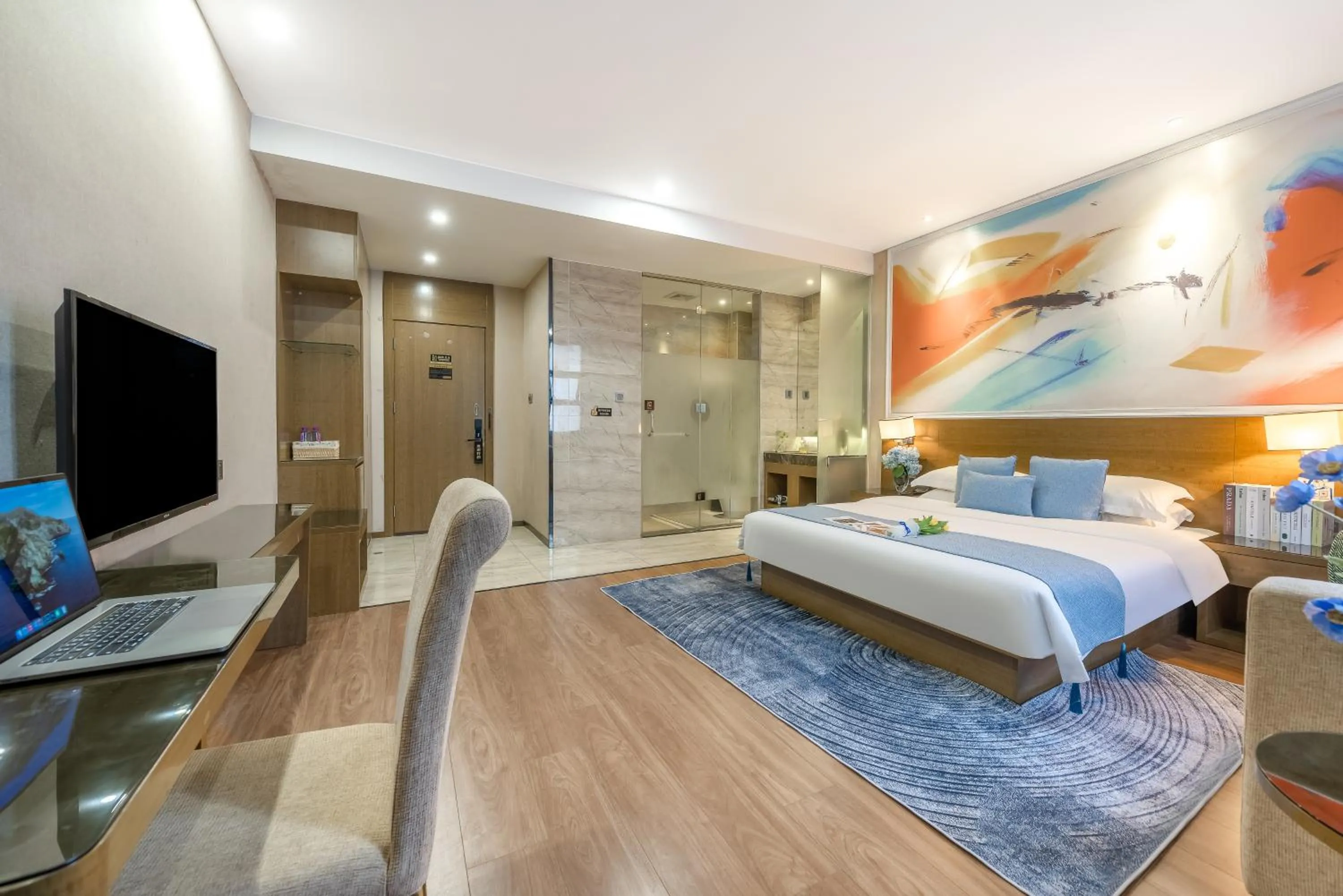 Bed in Zhongshan Bafei Hotel