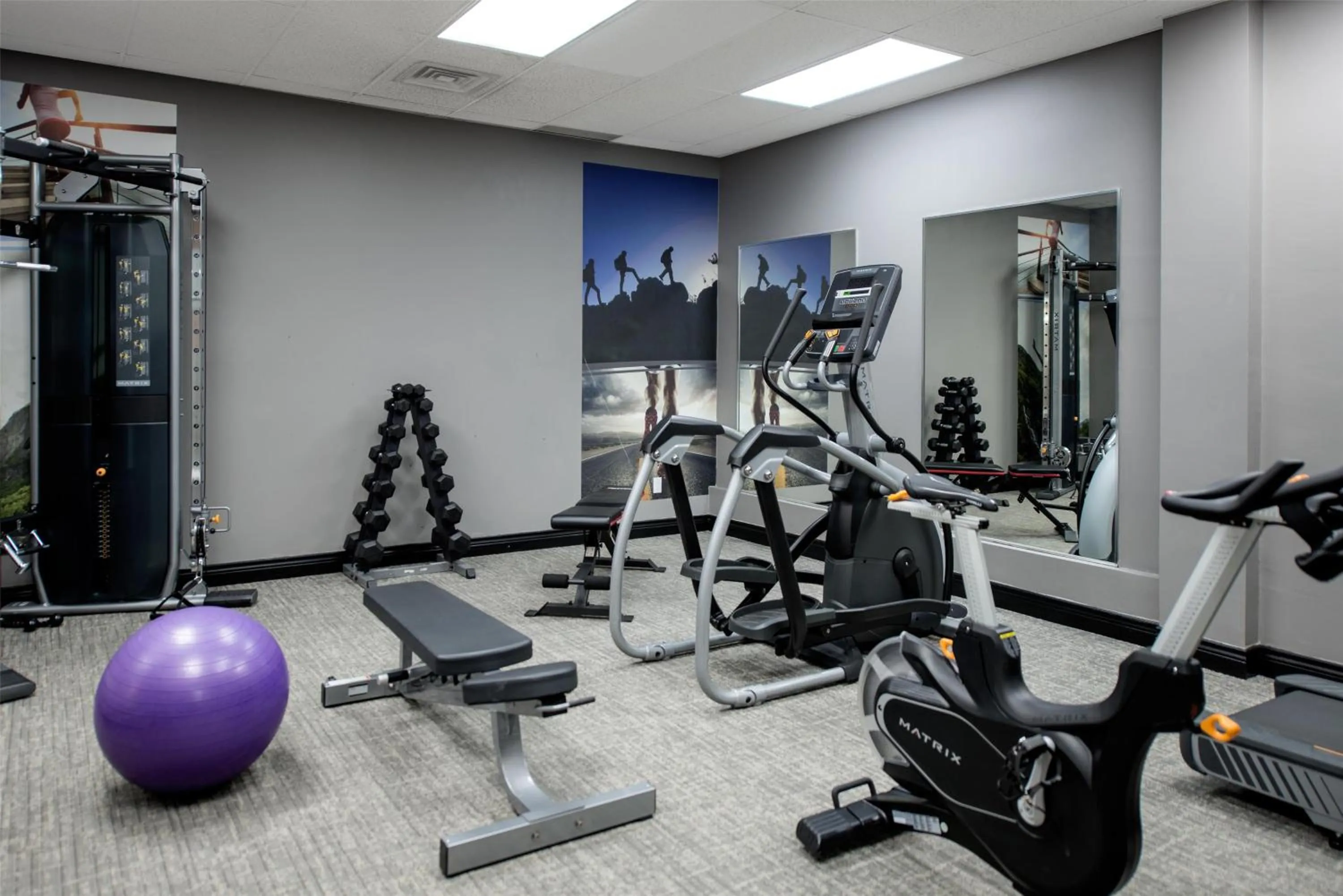 Fitness centre/facilities in Coast Prince George Hotel by APA