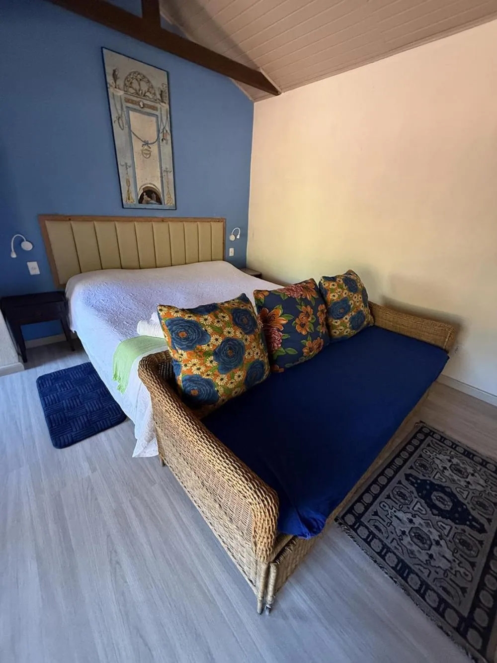 Bed in Pousada Paraíso Açú