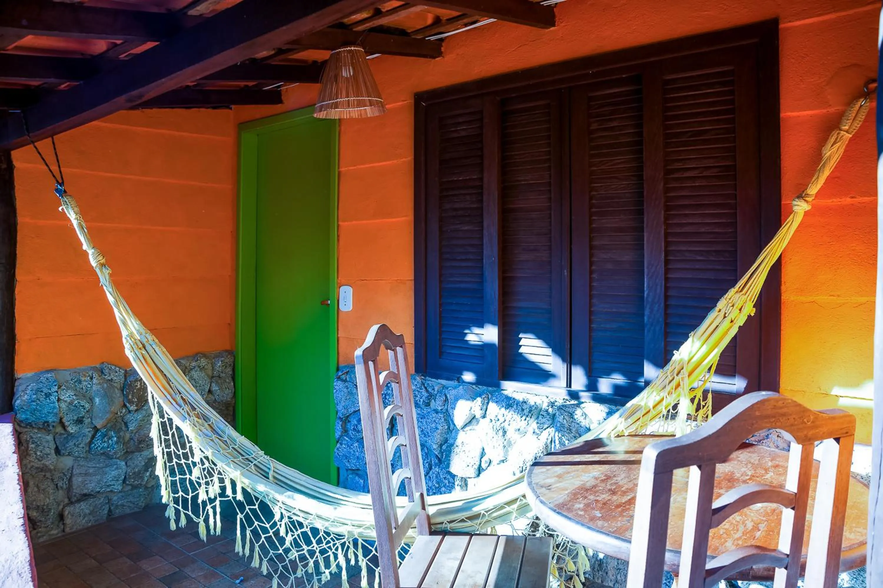 Balcony/Terrace in Pousada Paraíso Açú