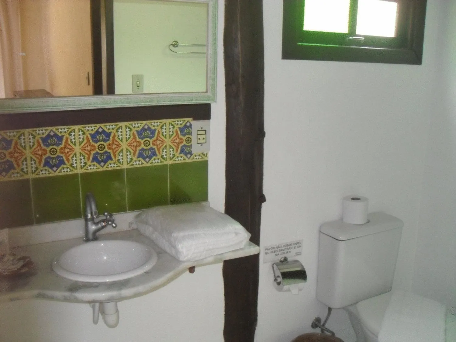 Bathroom in Pousada Paraíso Açú
