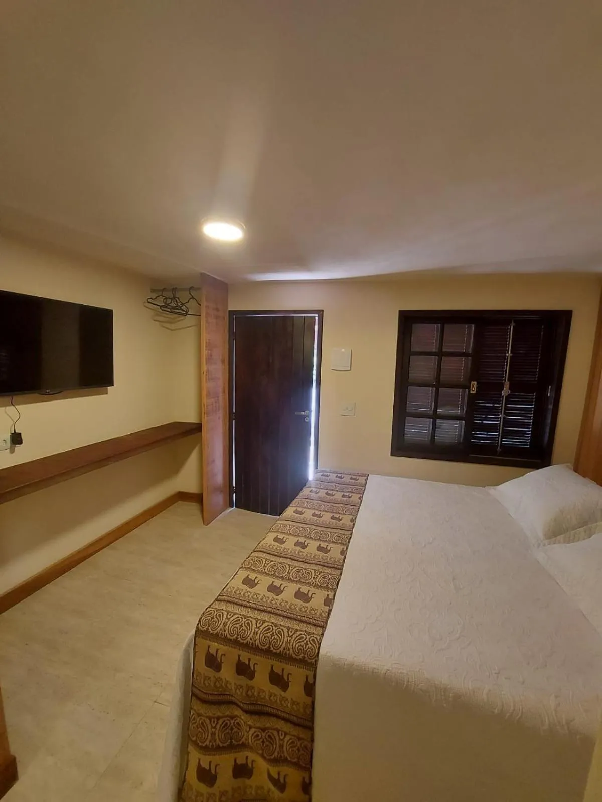 Bed in Pousada Paraíso Açú