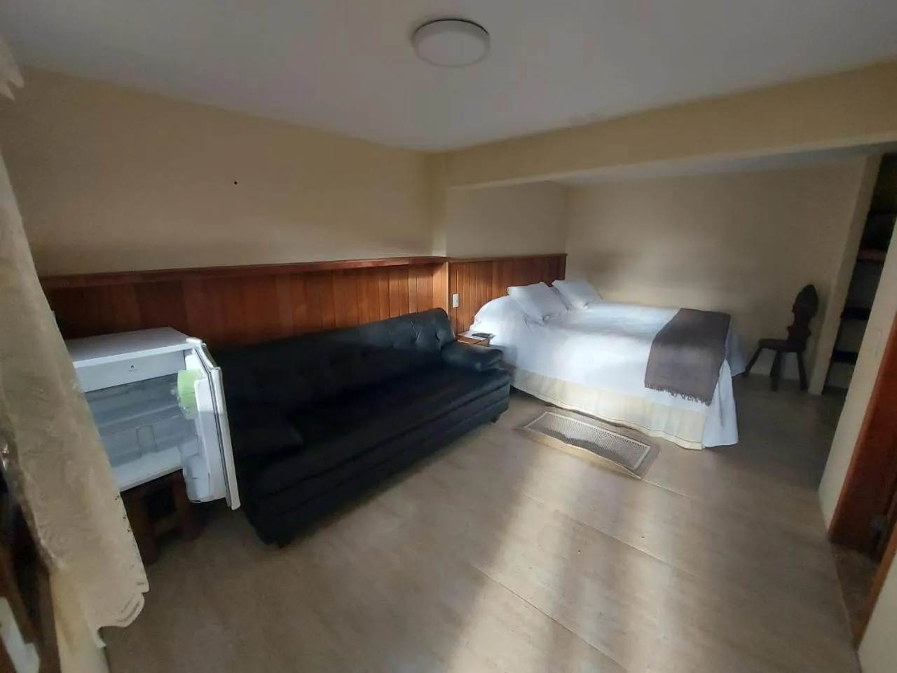 Bed in Pousada Paraíso Açú