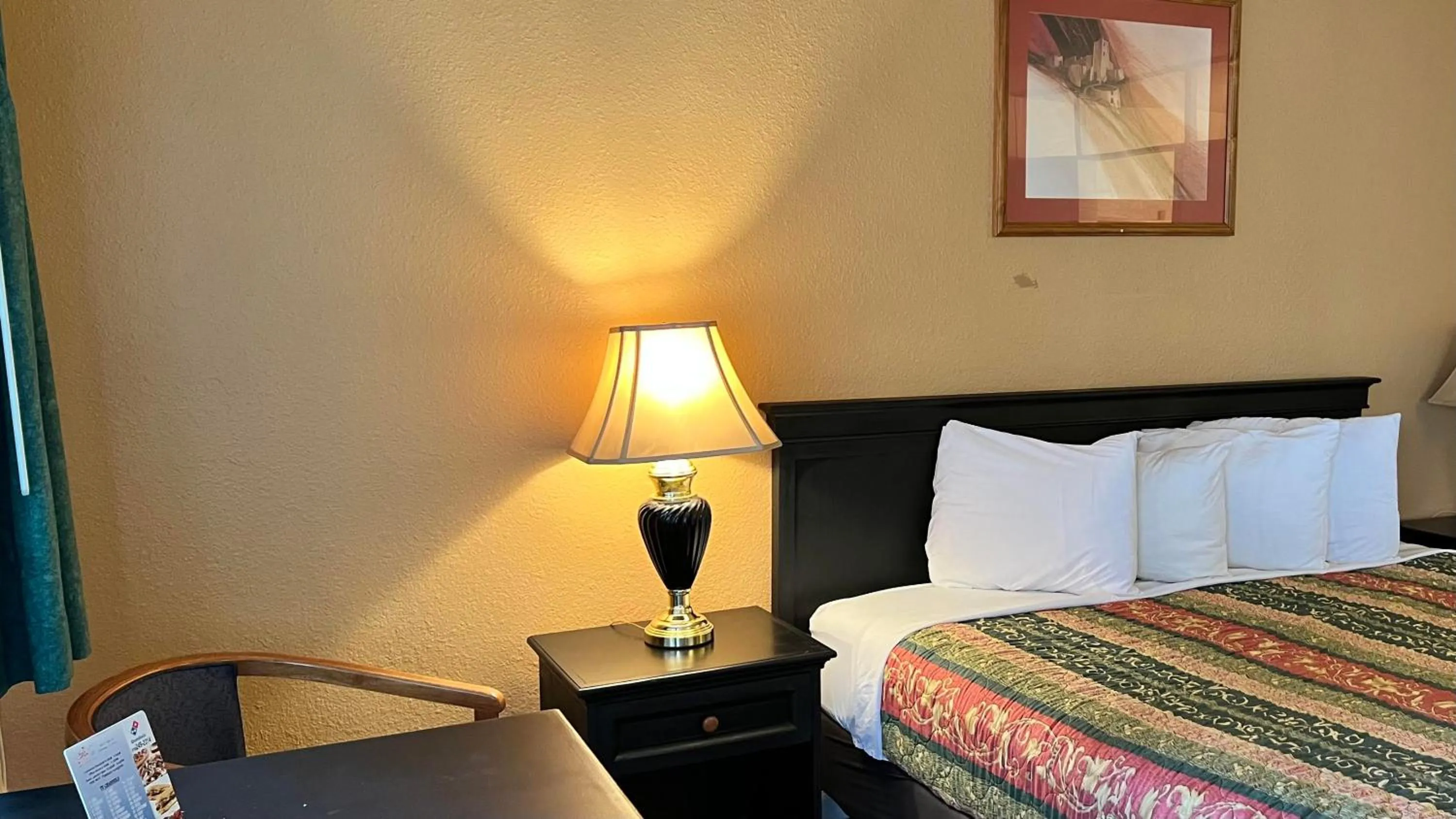 Bed in Black Canyon Motel