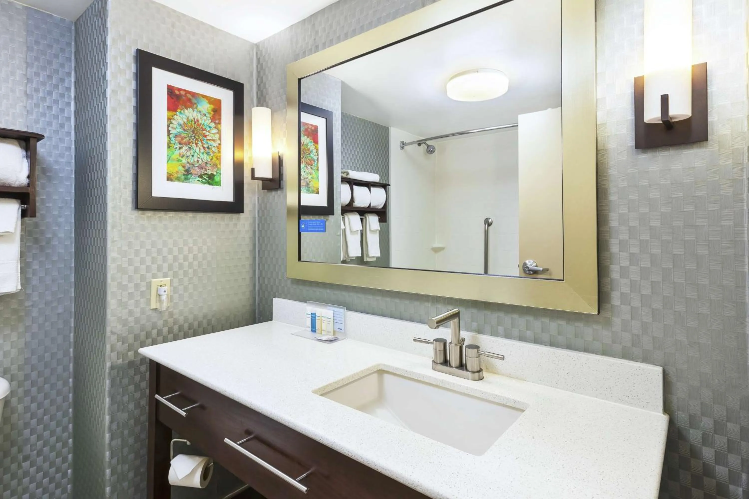 Bathroom in Hampton Inn Clinton