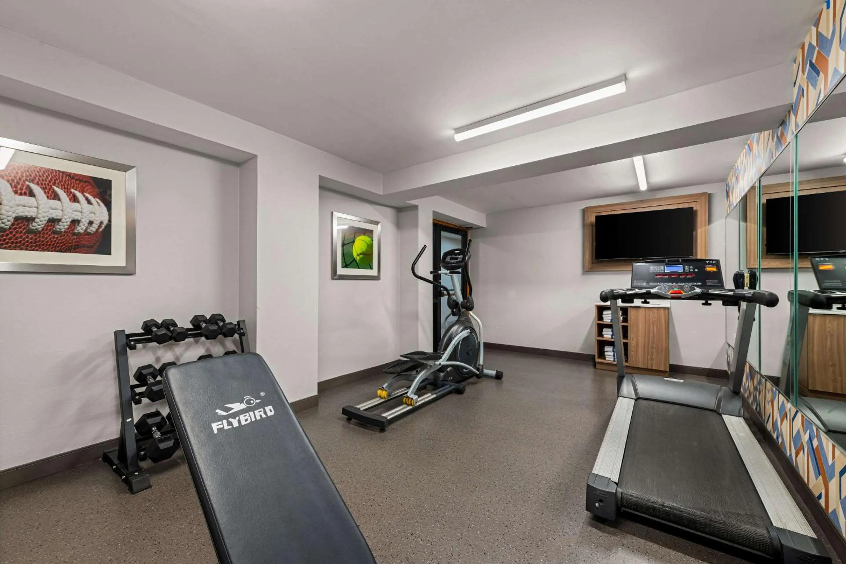 Fitness centre/facilities in Quality Inn & Suites Matthews - Charlotte