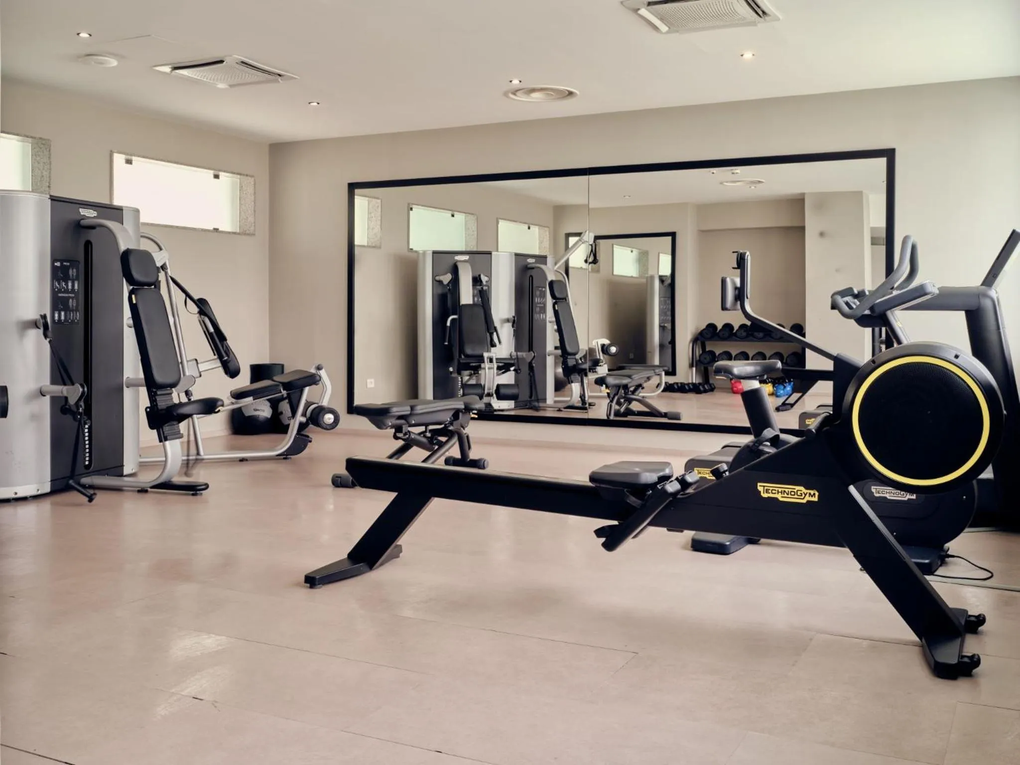 Fitness centre/facilities in Mangia's Torre Del Barone Resort & SPA