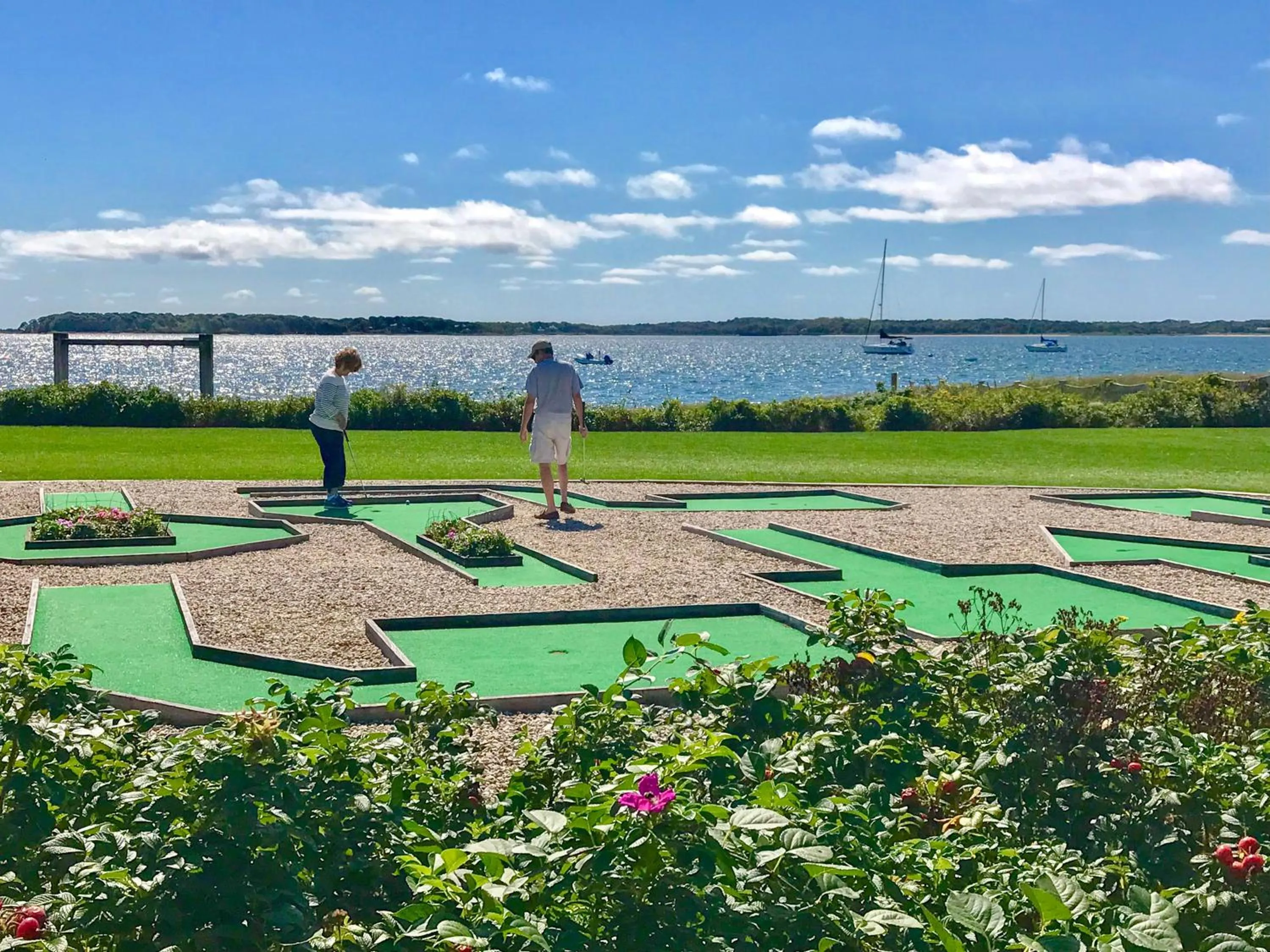 Day in Green Harbor Resort