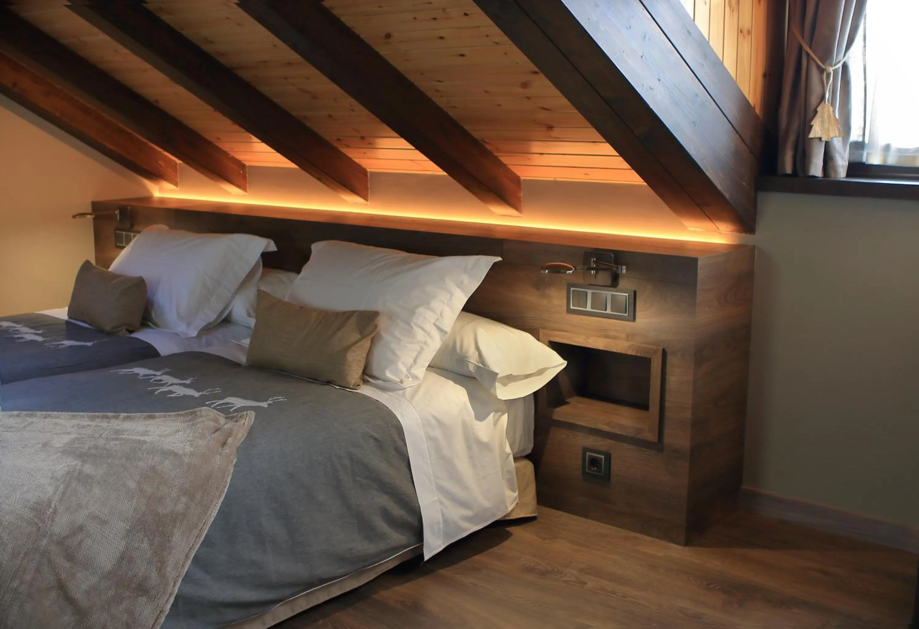 Bed in Hotel Boutique La Neu