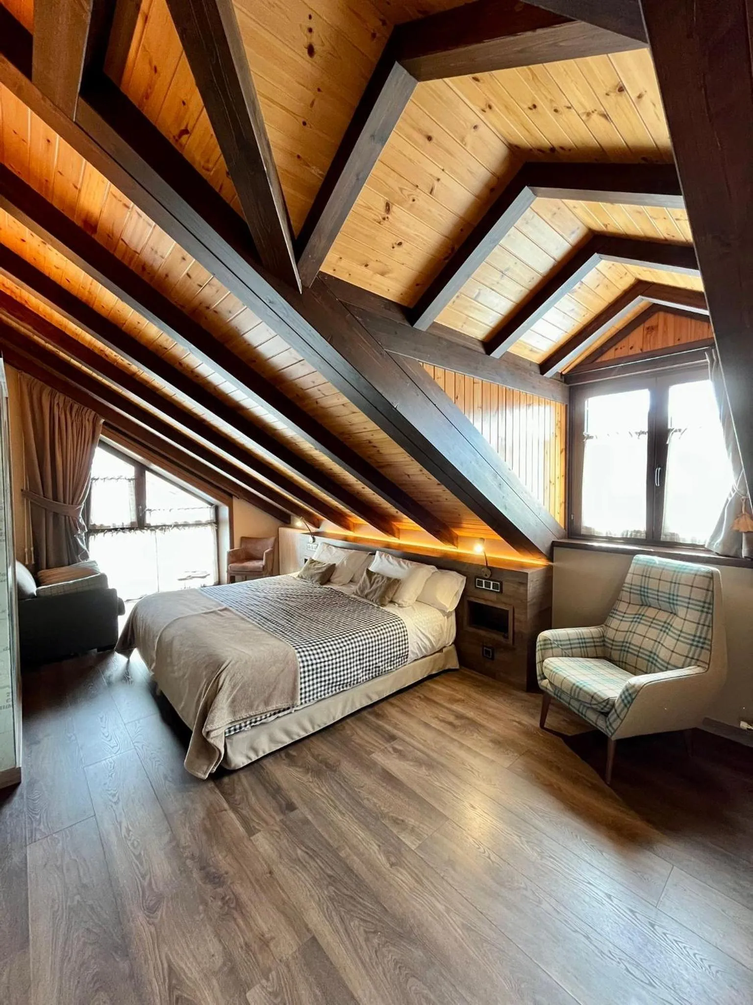 Bed in Hotel Boutique La Neu