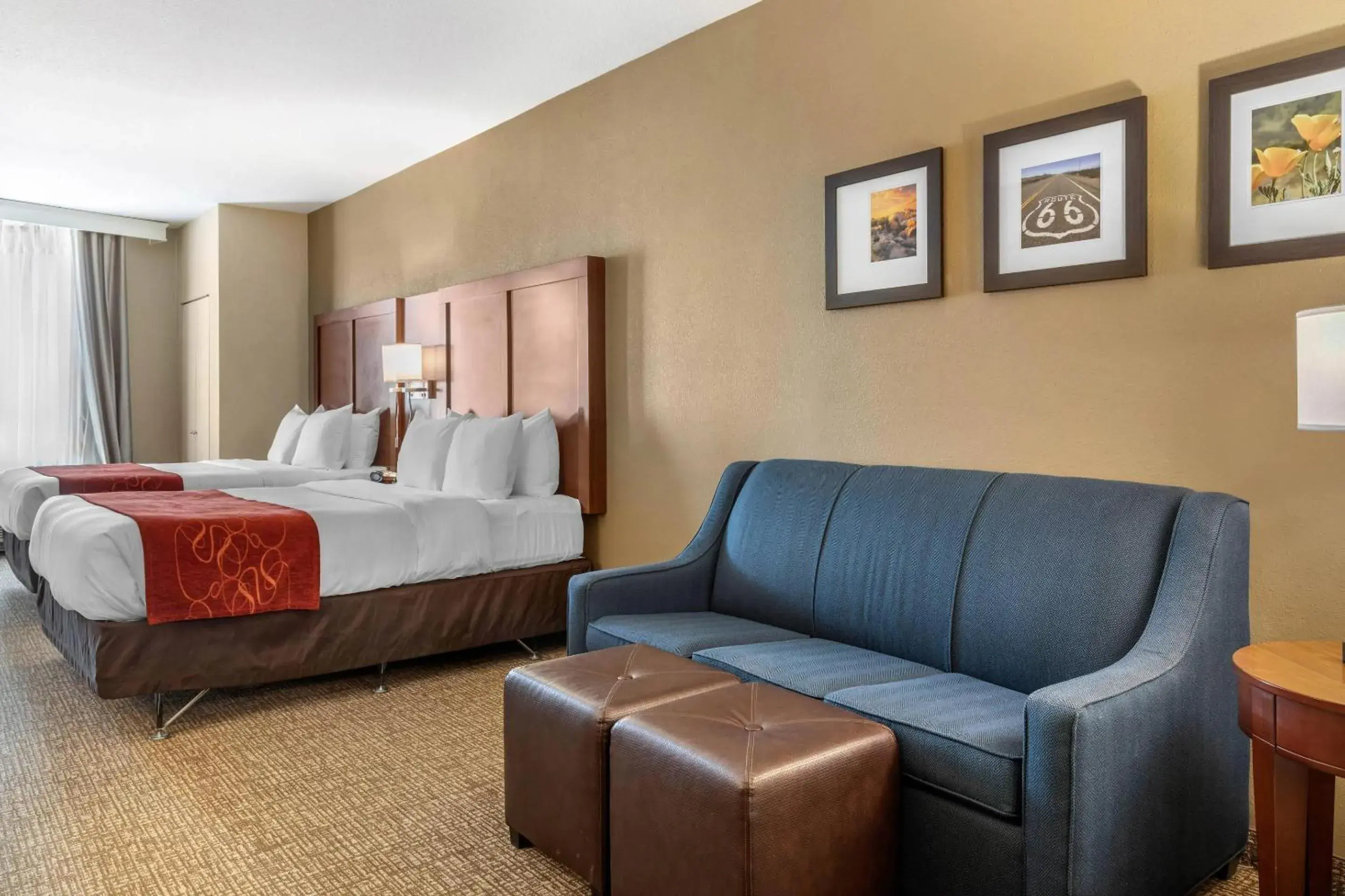 Queen Suite with Two Queen Beds in Comfort Suites Barstow near I-15 Queen Suite with Two Queen Beds in Comfort Suites Barstow near I-15
