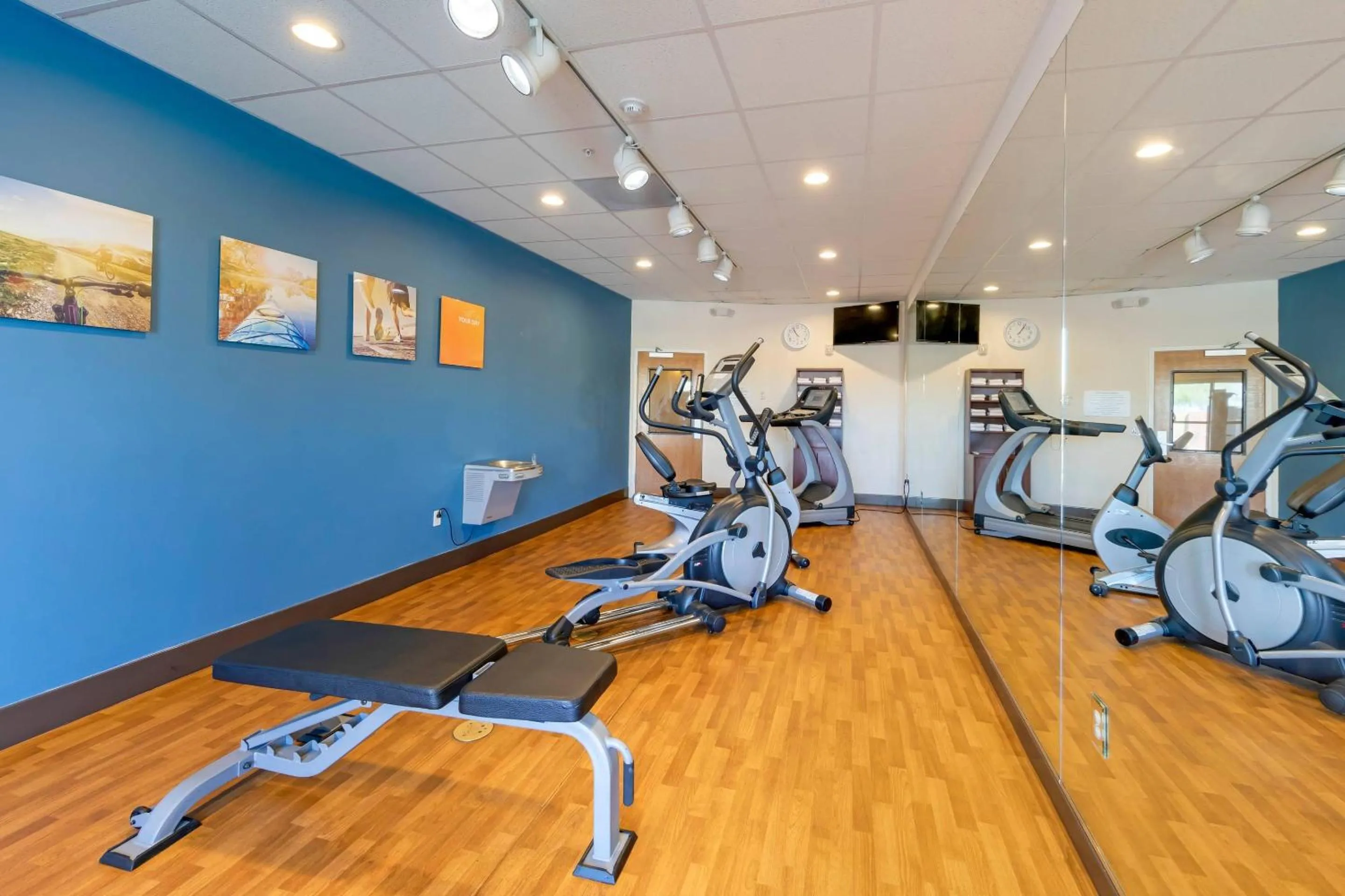 Fitness centre/facilities in Comfort Suites Barstow near I-15