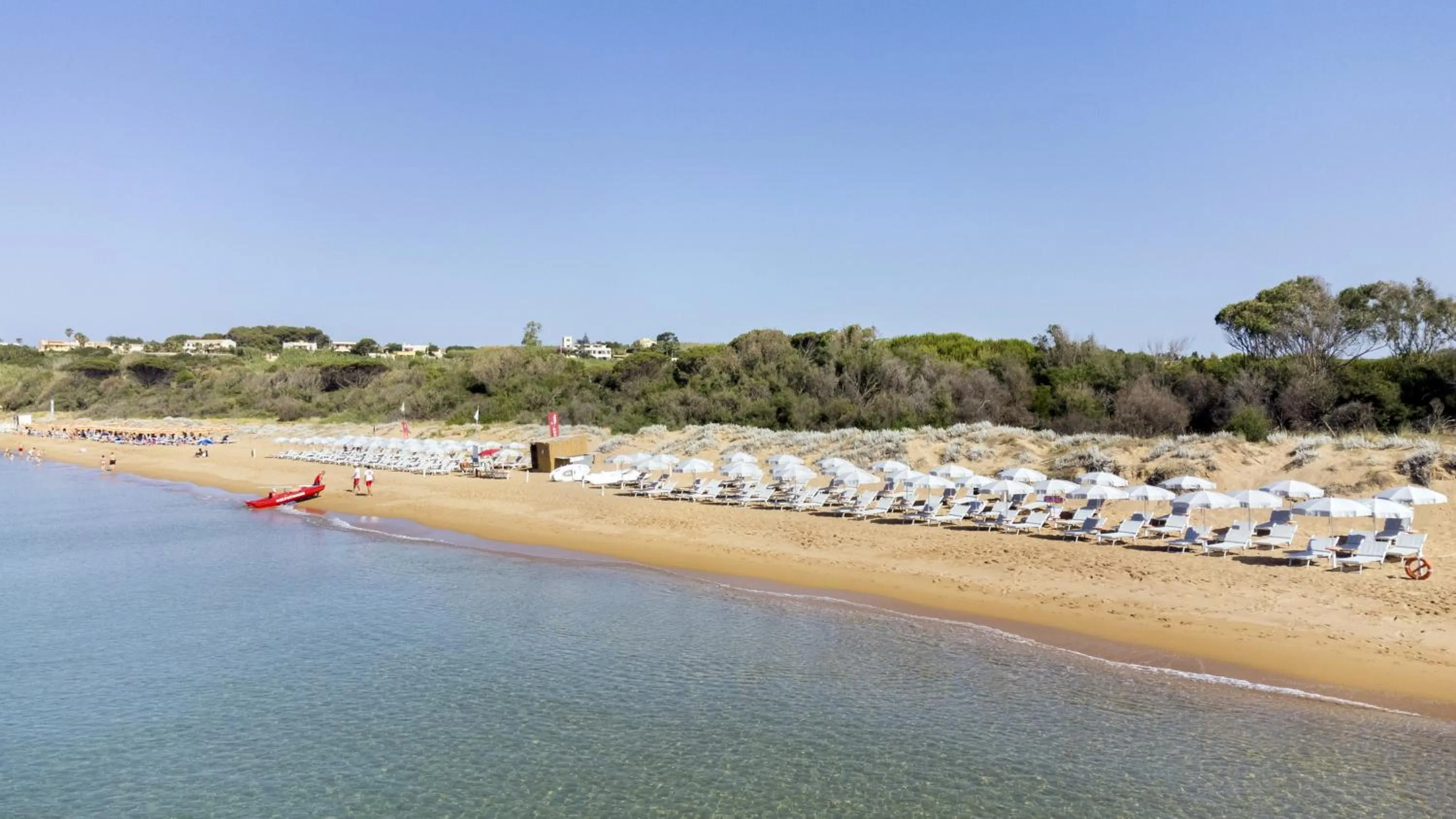 Beach in Costanza Charme Club