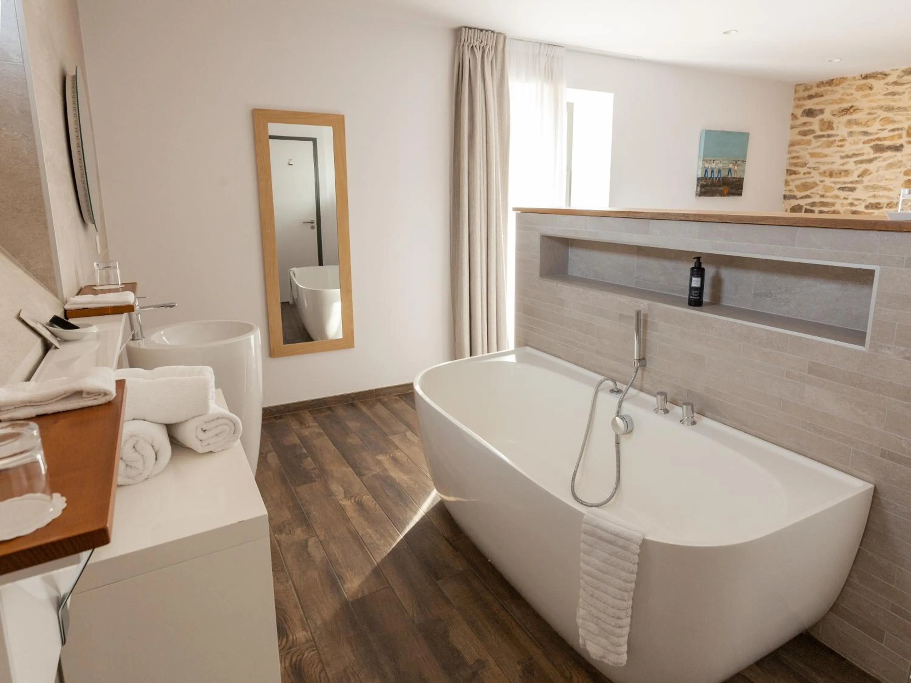 Bathroom in Le Manoir de Kerbot