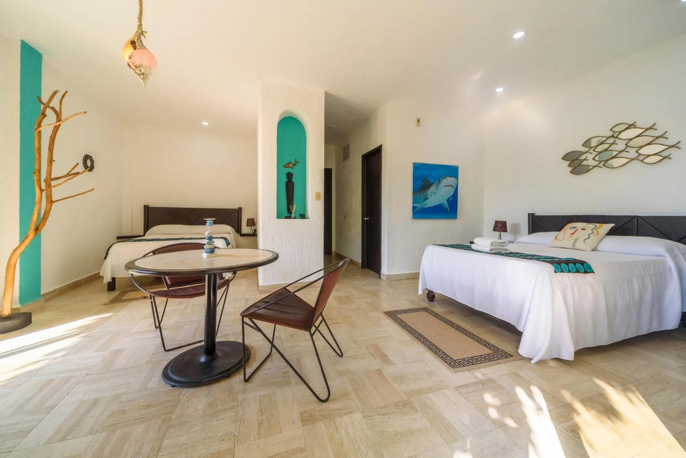 Bed in Hotel Villas Tiburon Adults Only