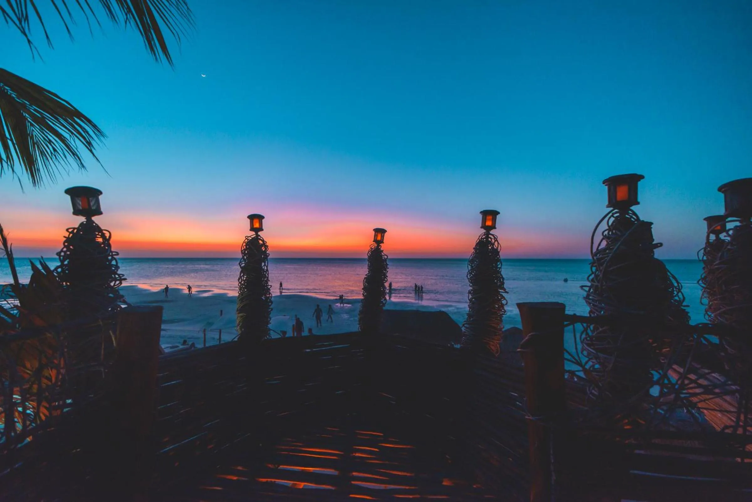 Sunset in Hotel Villas Tiburon Adults Only