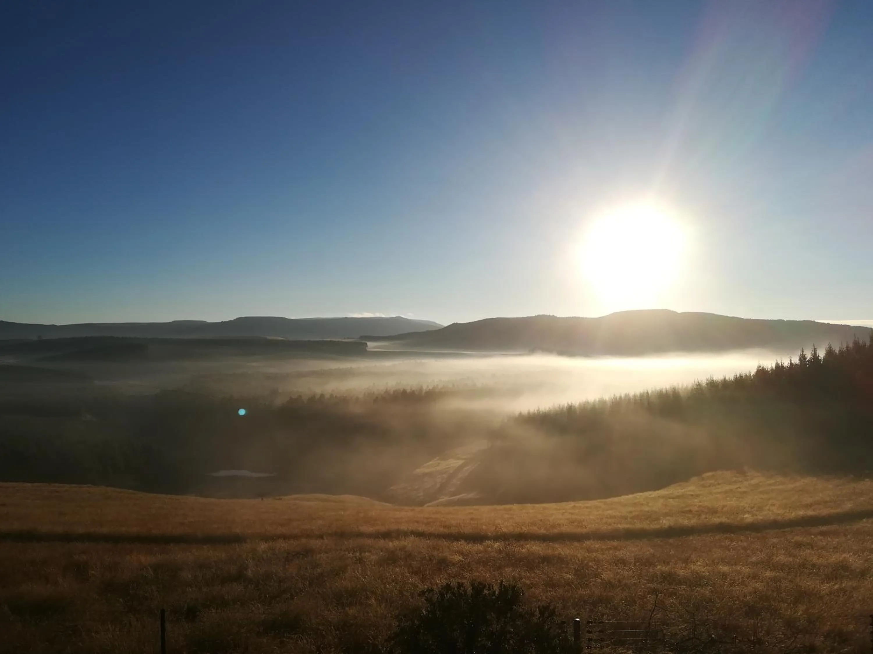 Mountain view in Curry's Post Bed & Breakfast