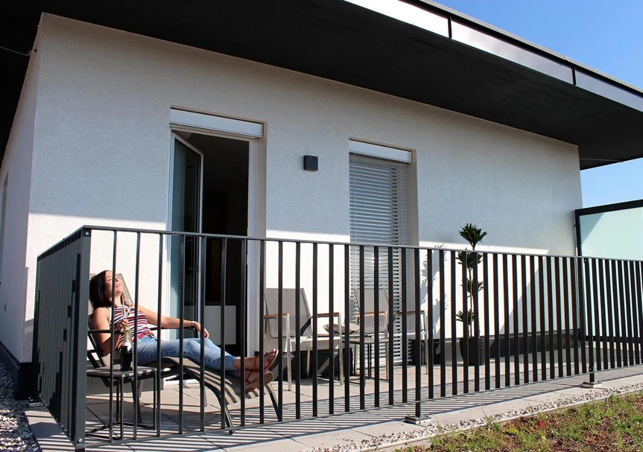 Balcony/Terrace in SHOME Hotel Graz I Self-Check-In I Free Parking