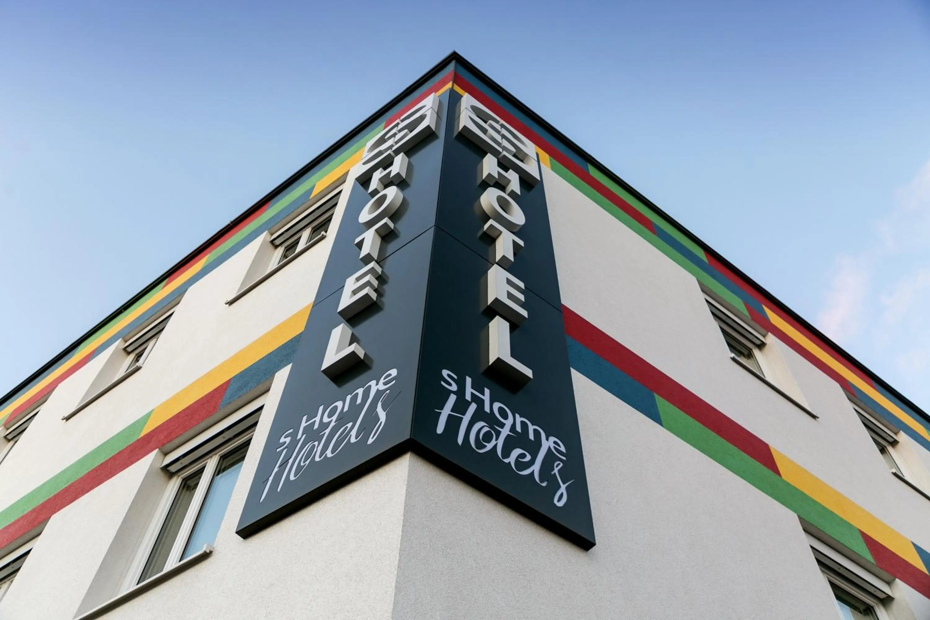 Property building in SHOME Hotel Graz I Self-Check-In I Free Parking