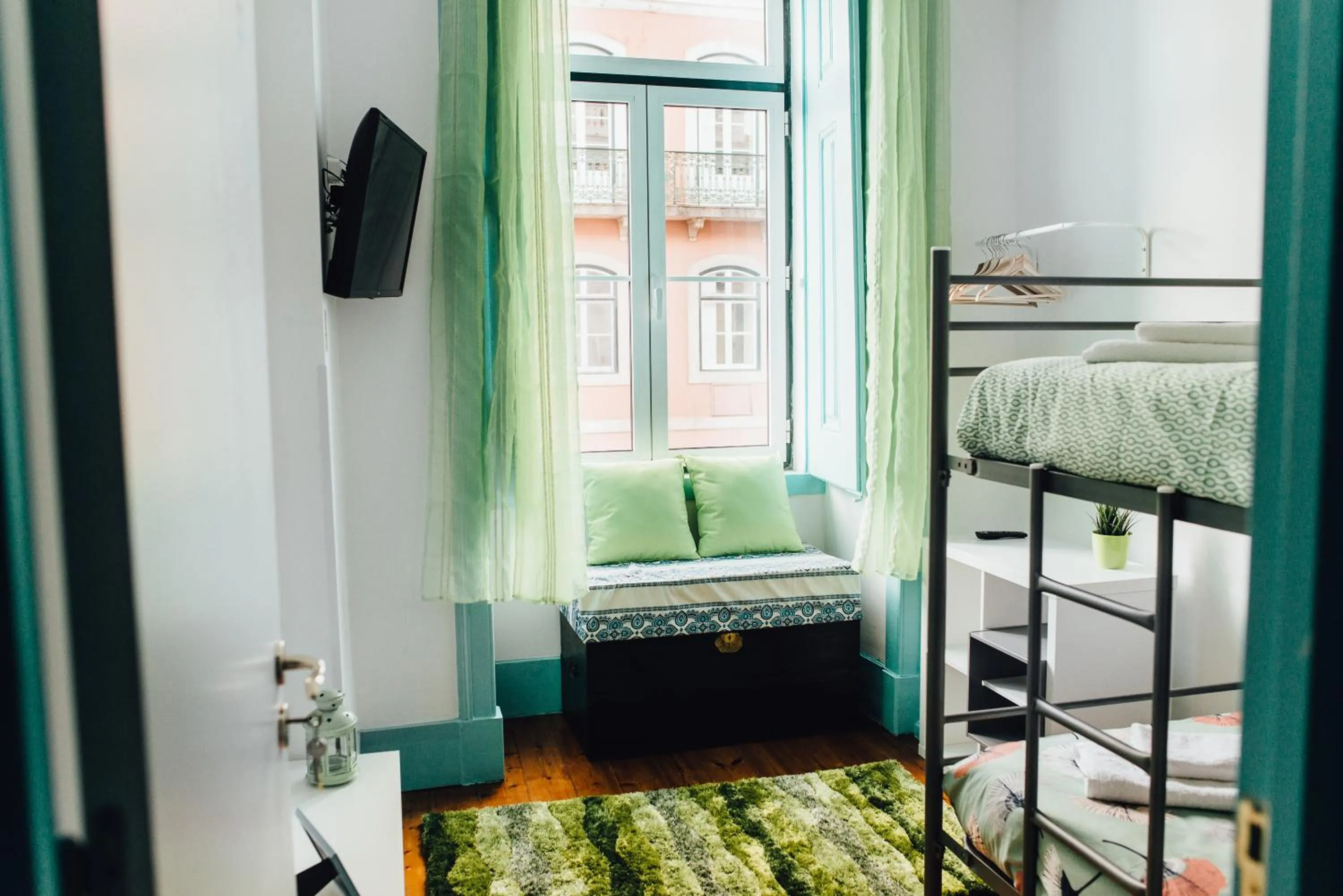 Bed in C&O Guest House Lisbon