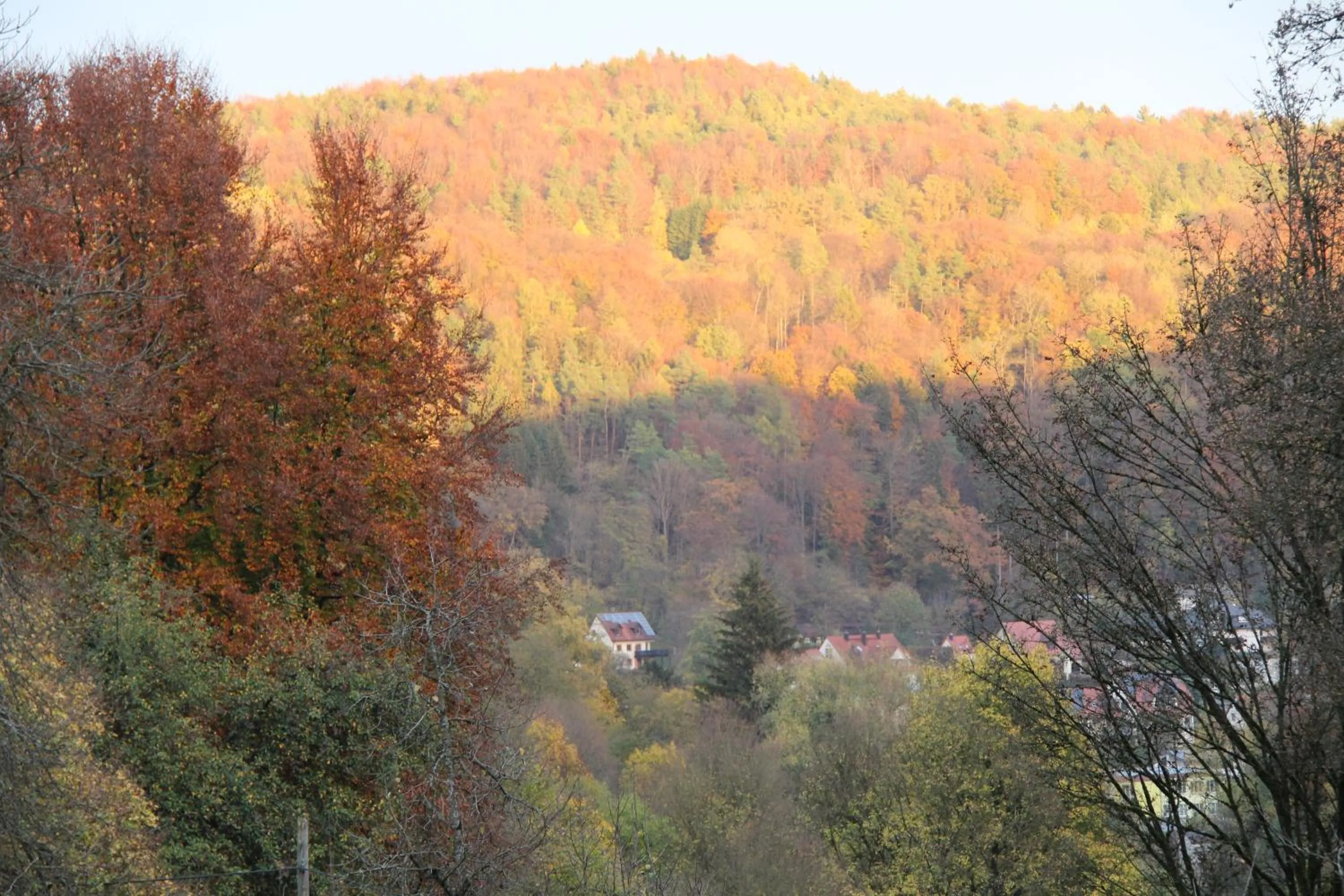 Mountain view in B&B Arlesbrunnen