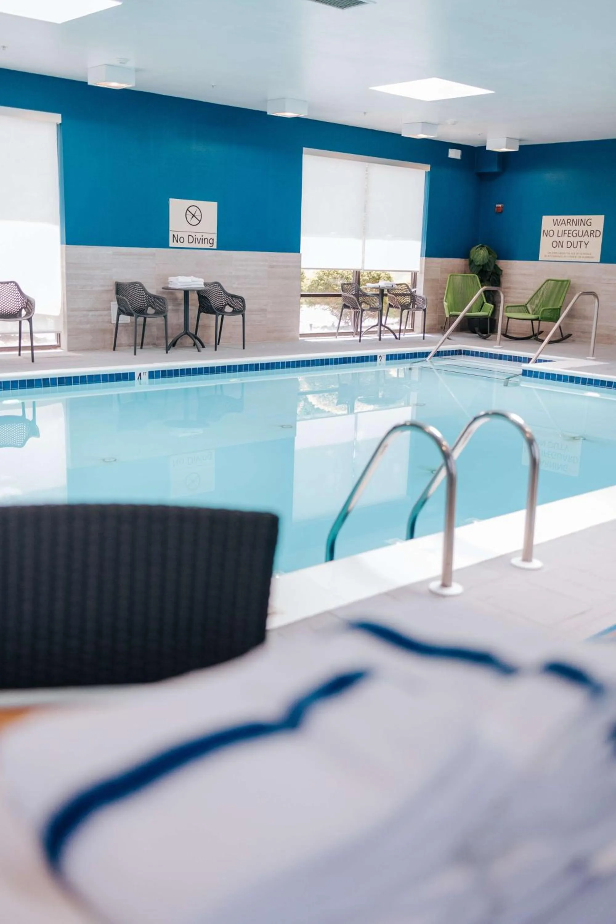 Pool view in Hampton Inn Rehoboth Beach