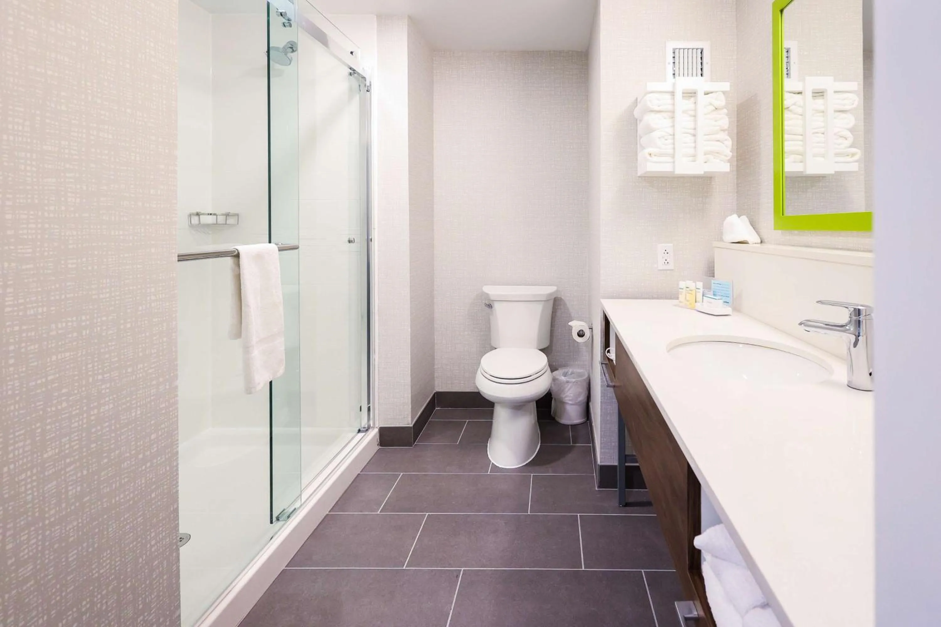 Bathroom in Hampton Inn Rehoboth Beach