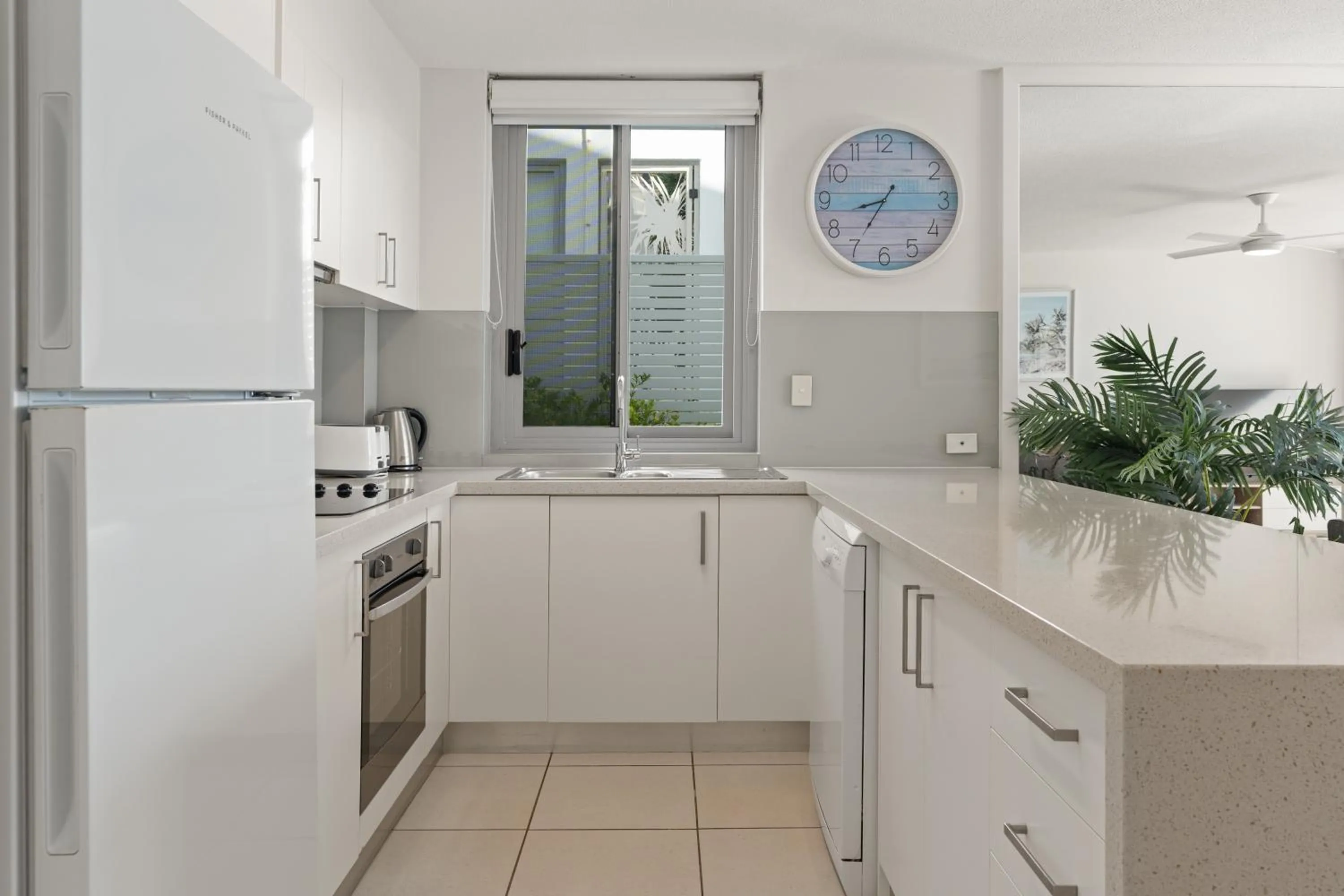 Kitchen or kitchenette in Fairshore Noosa