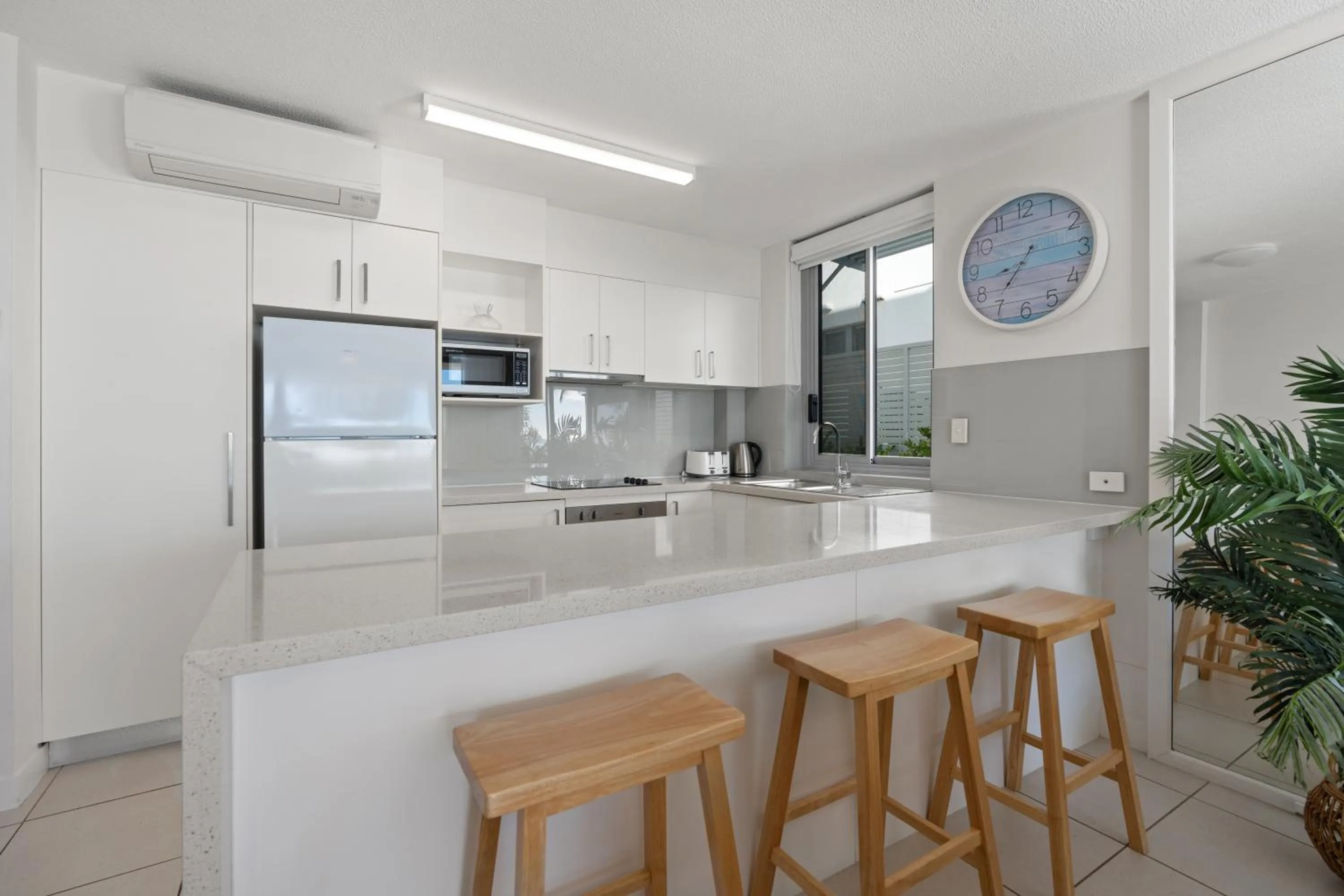 Kitchen or kitchenette in Fairshore Noosa