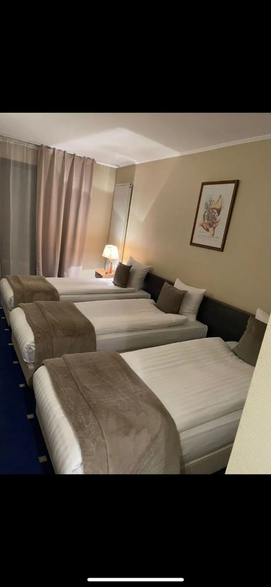 Bed in Park Hotel Airport