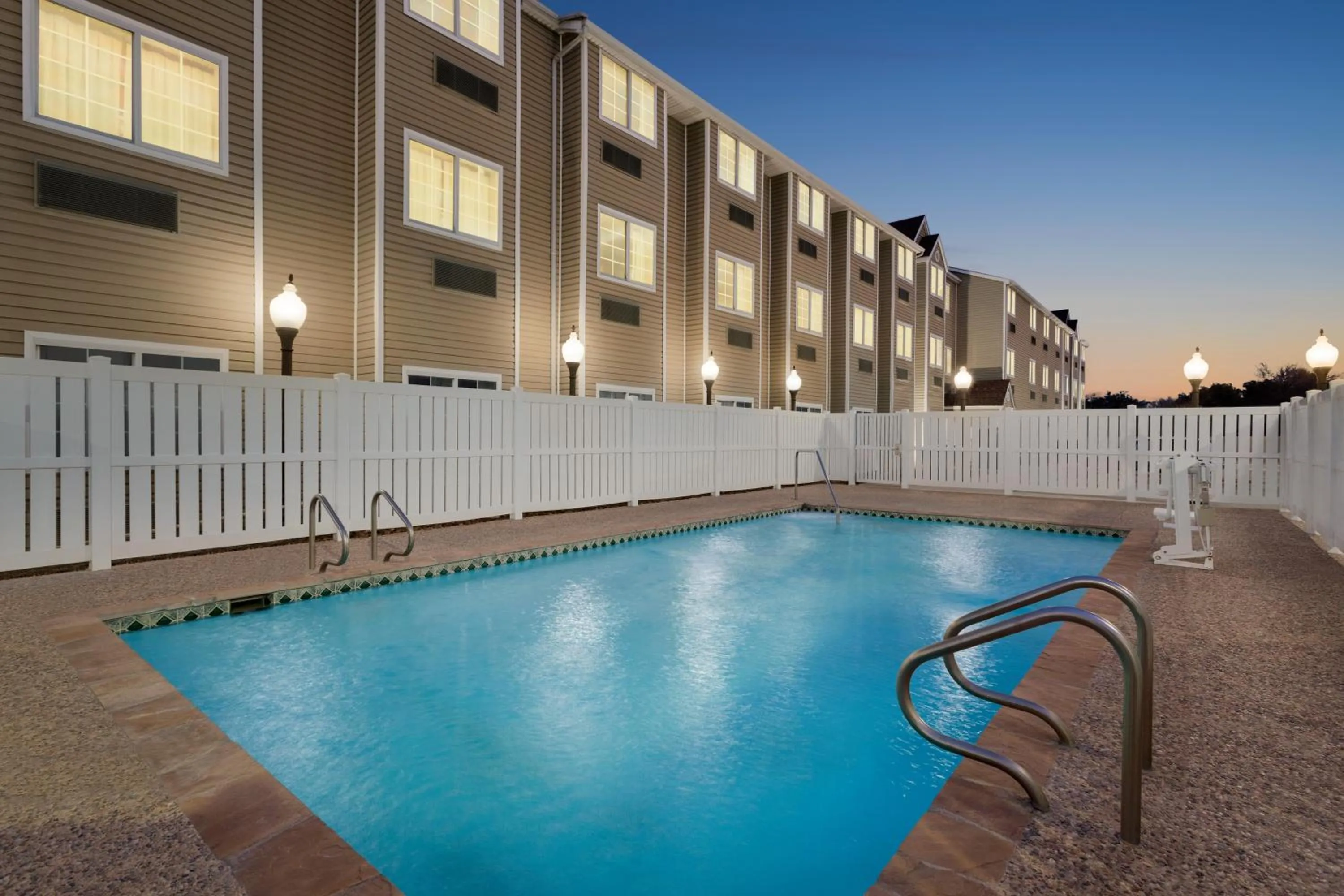 Swimming pool in Super 8 by Wyndham San Antonio Airport North