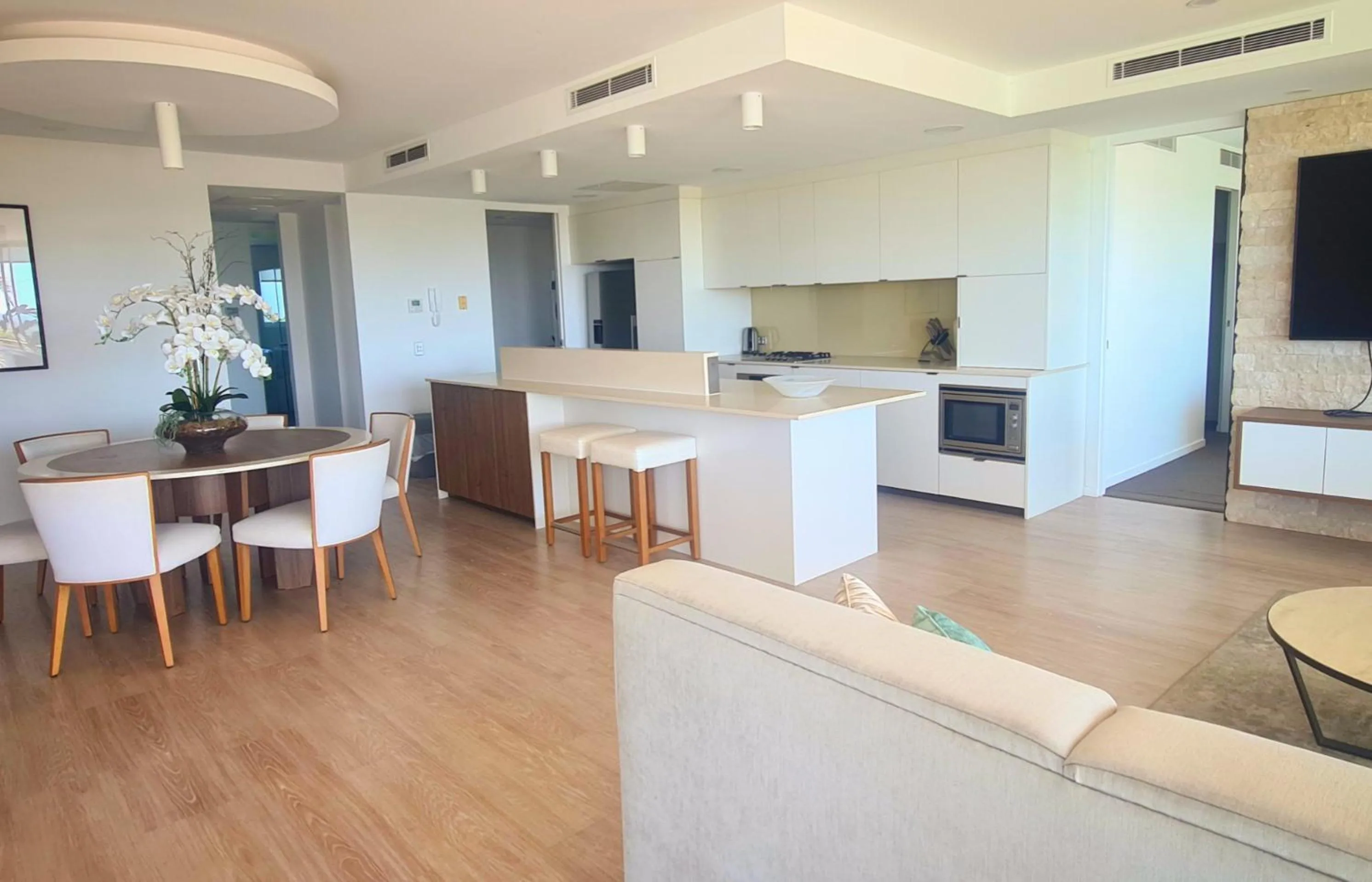Dining area in The Beach Cabarita