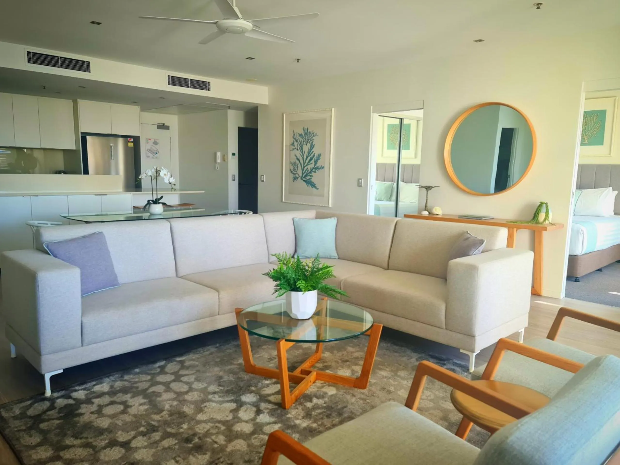 Seating area in The Beach Cabarita