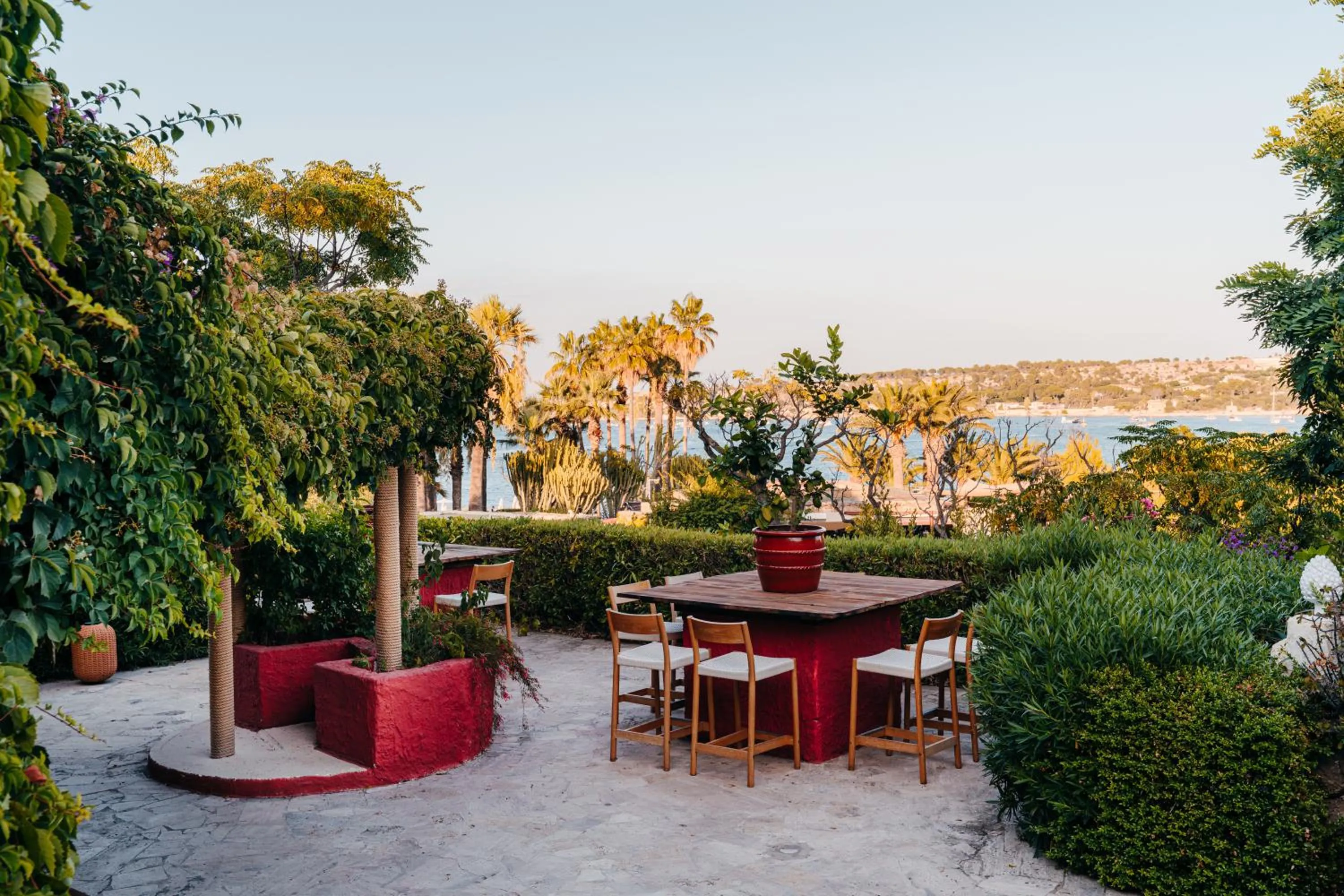 Garden in Mangia's Brucoli, Sicily, Autograph Collection